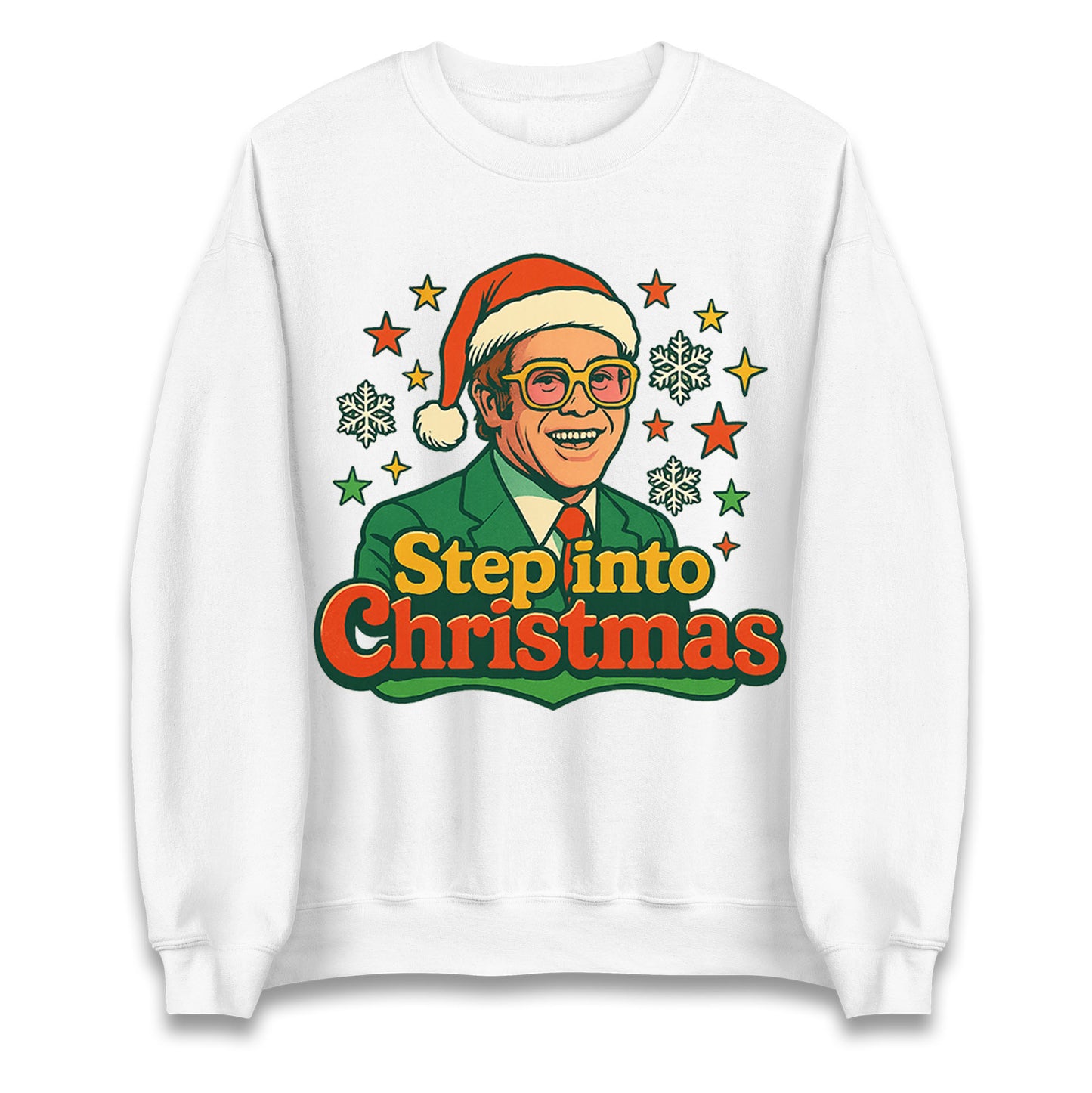 Elton John Christmas Jumper