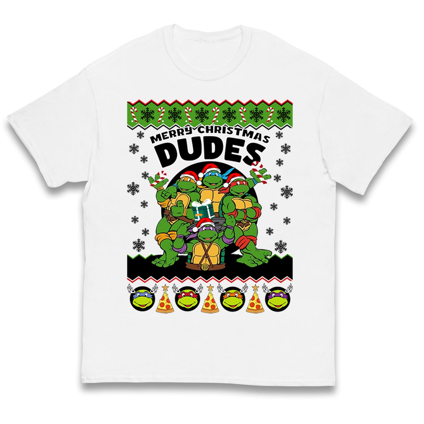 Ninja Turtles Christmas Kids T Shirt