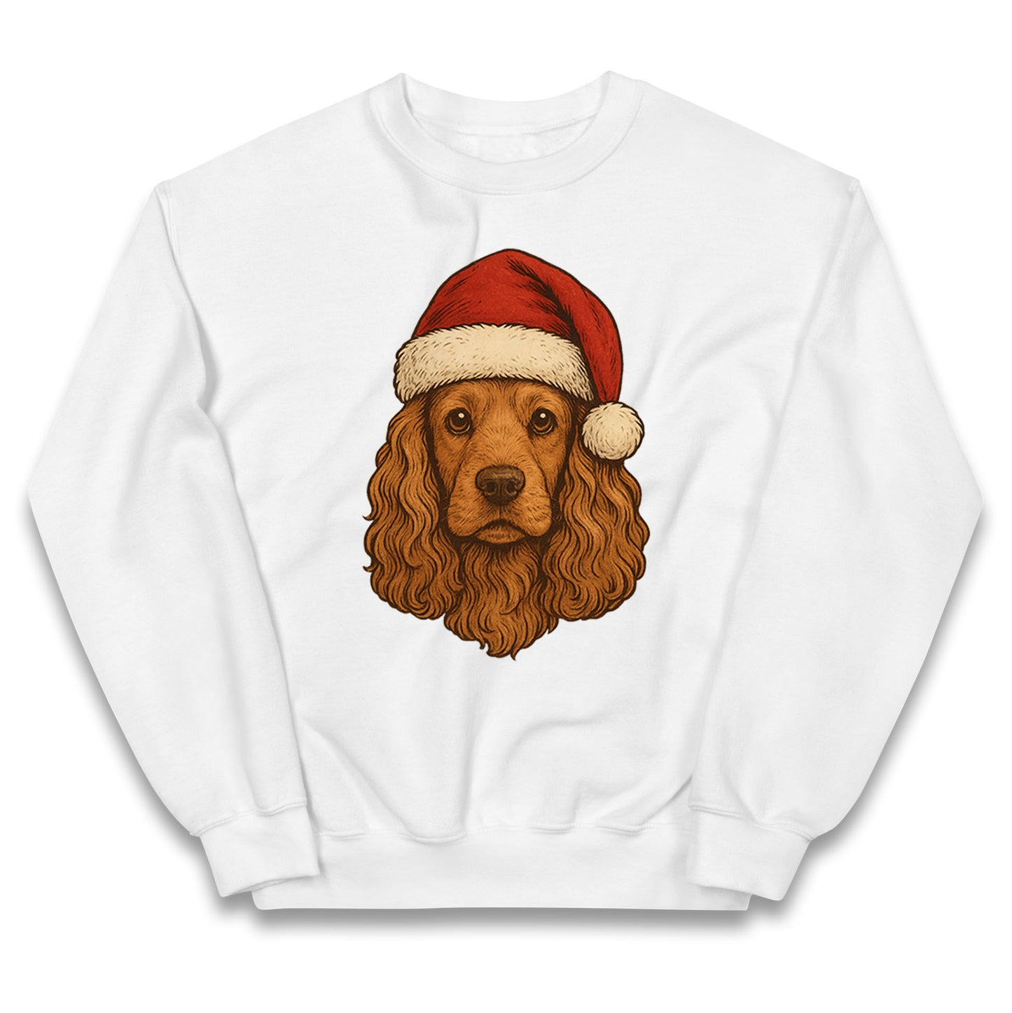 Cocker Spaniel Christmas Kids Jumper