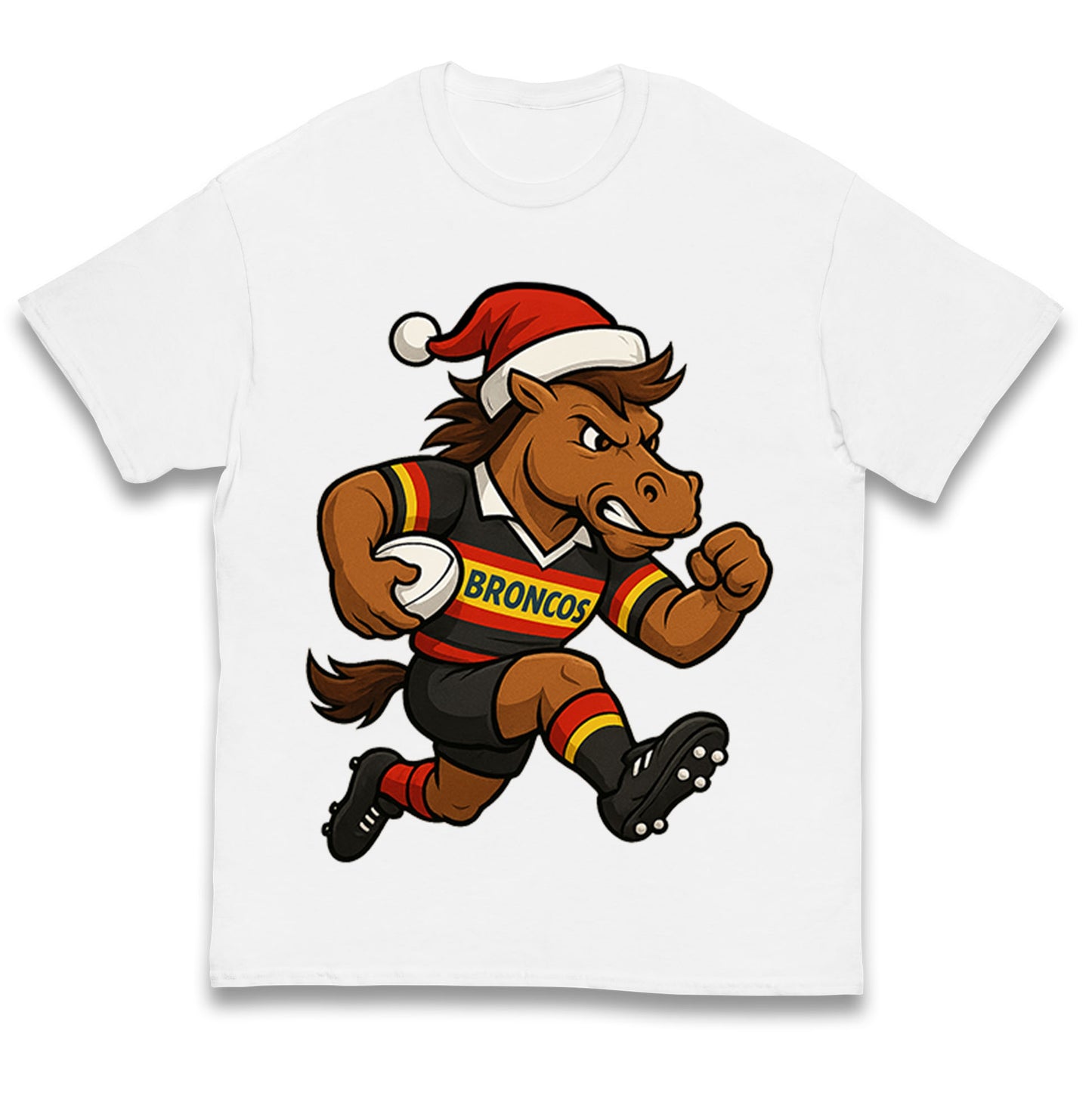 London Broncos Christmas Kids T Shirt