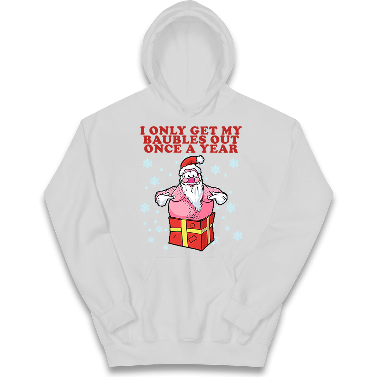 Fat Santa Christmas Funny Hoodie