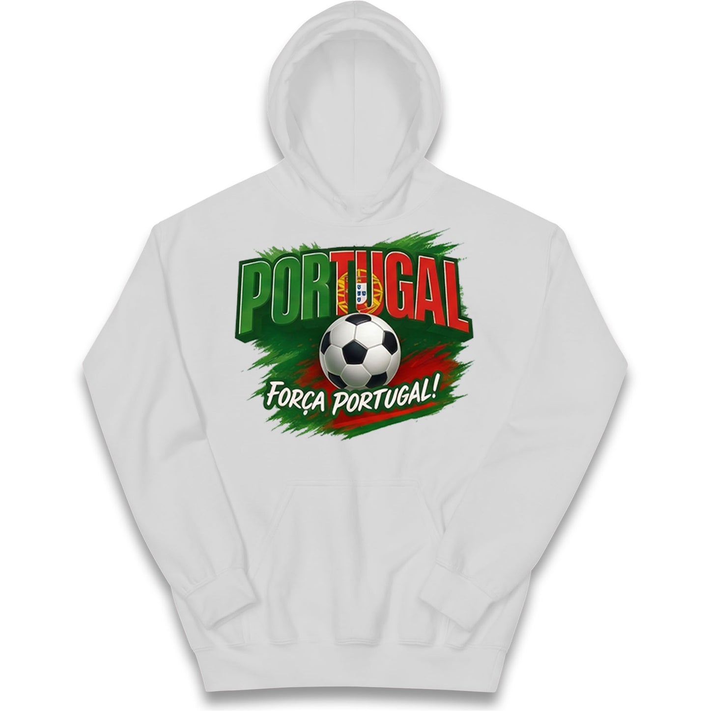 Portugal Retro World Cup Kids Hoodie