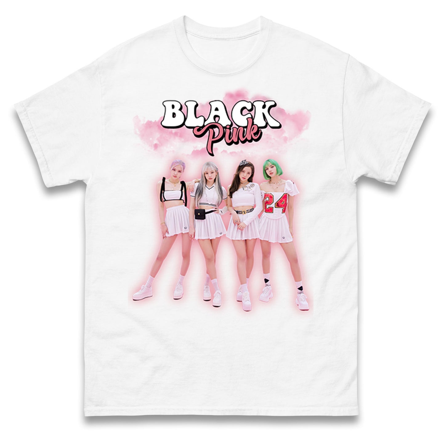 Blackpink K Pop Idol Band T Shirt