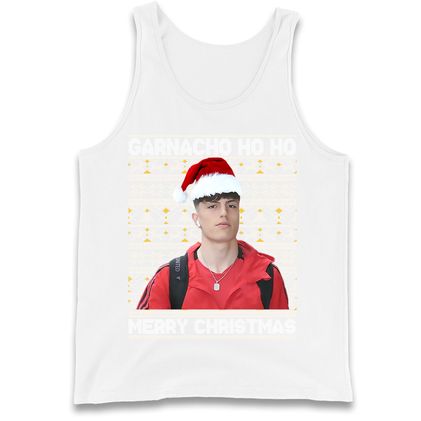 alejandro garnacho christmas tank top