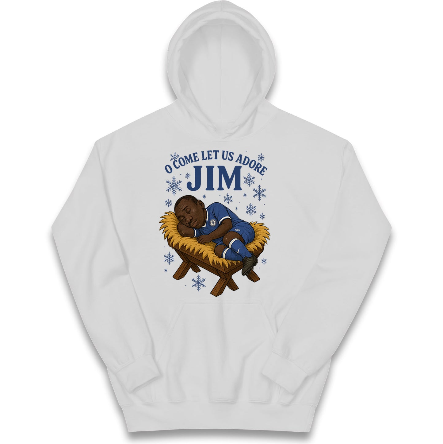 Retro Chelsea Christmas Kids Hoodie