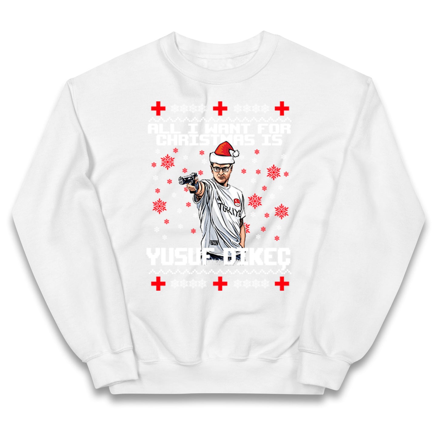 yusuf dikec christmas jumper