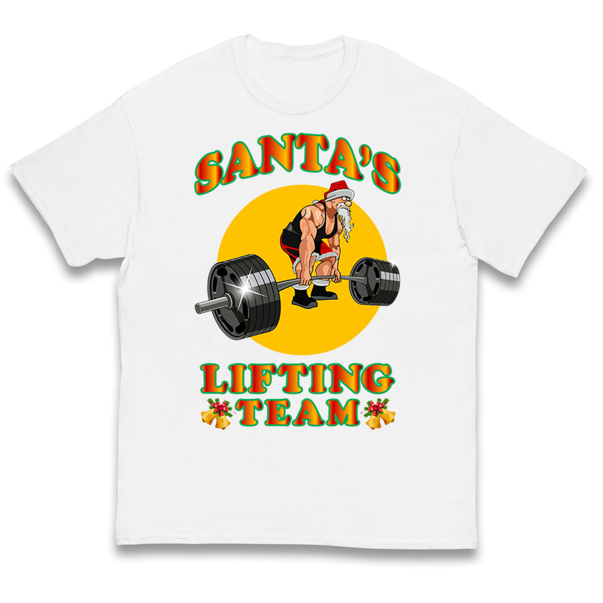 bodybuilding gym christmas t shirt