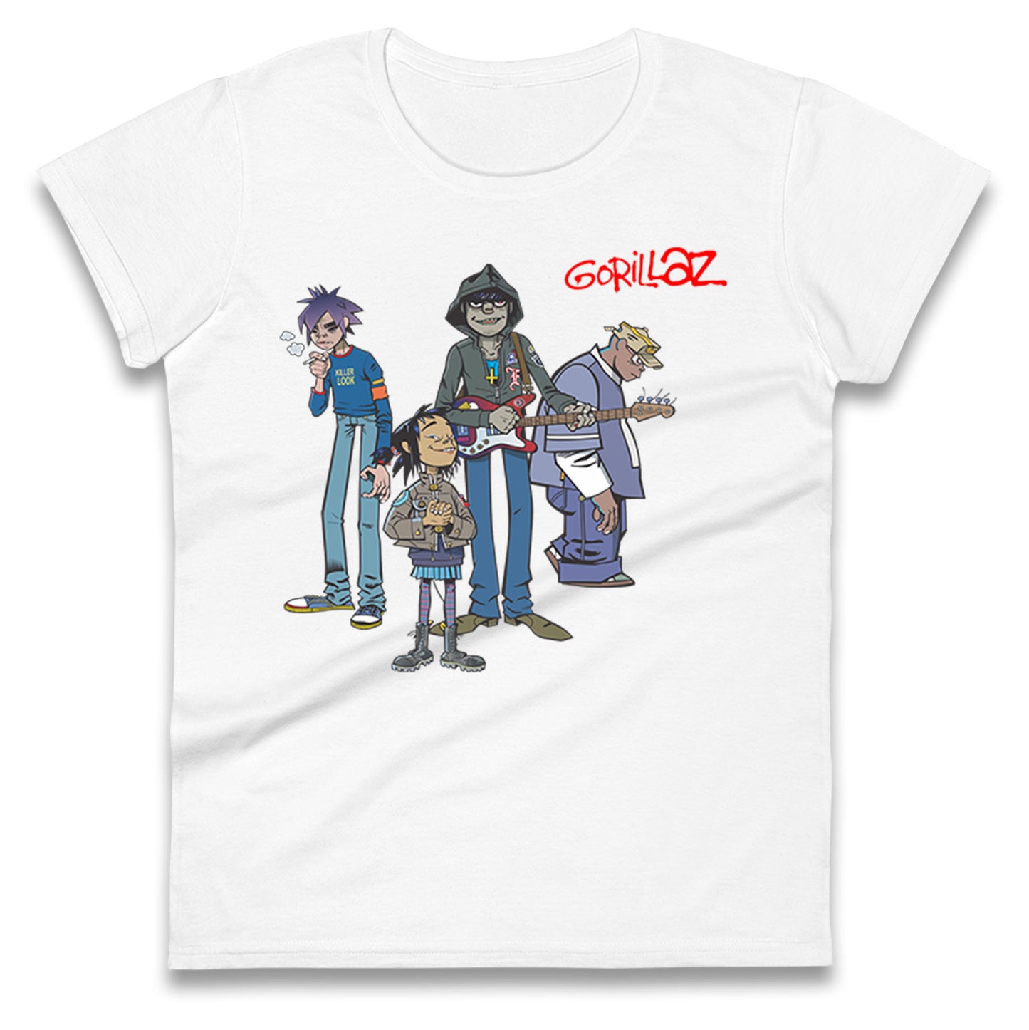 Gorillaz Ladies T Shirt