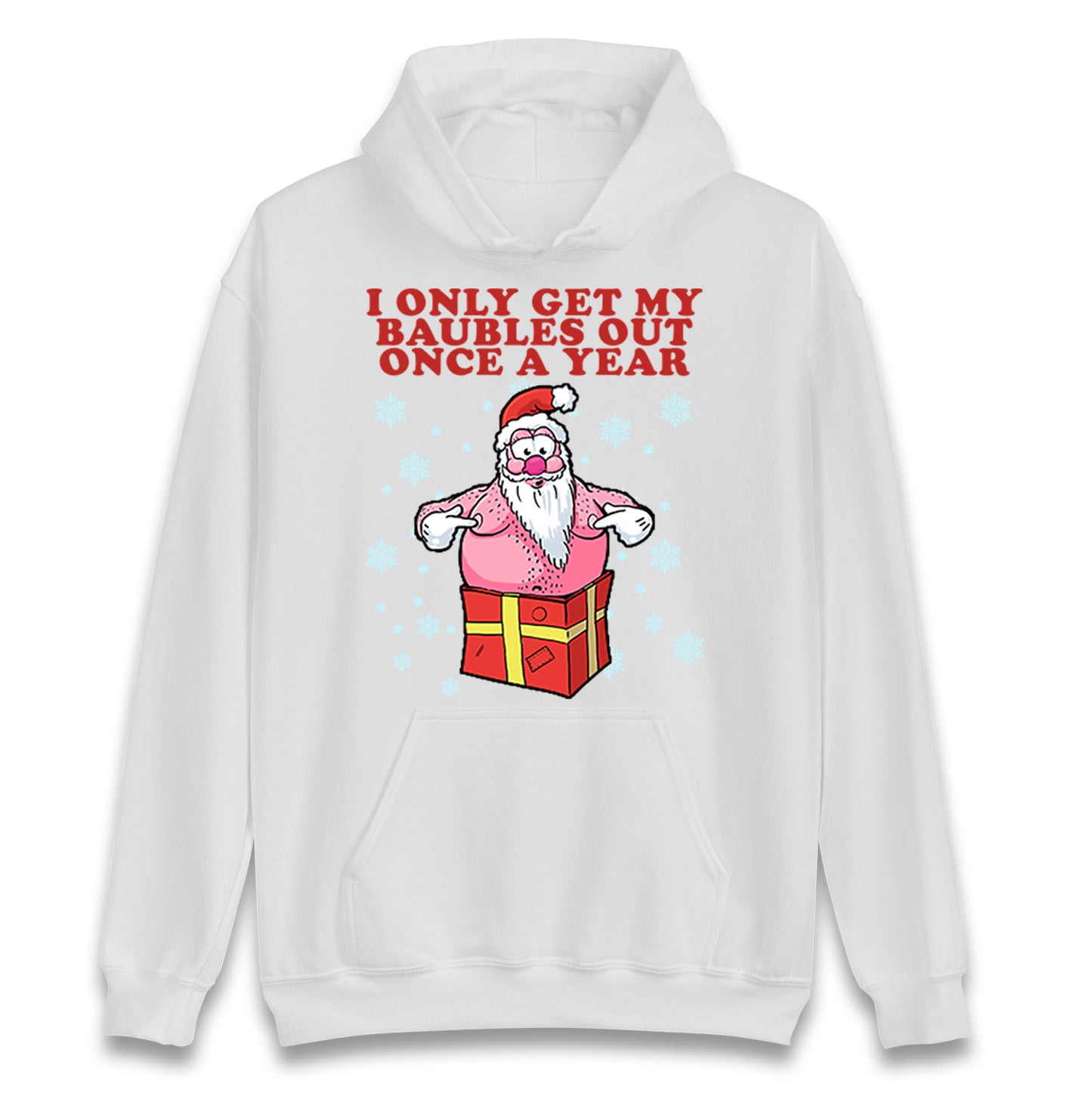 Fat Santa Christmas Funny Hoodie