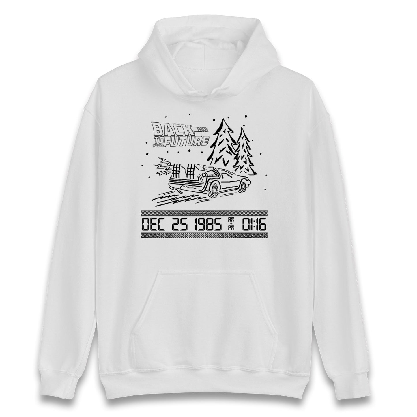 Dec 25 1985 Christmas Hoodie