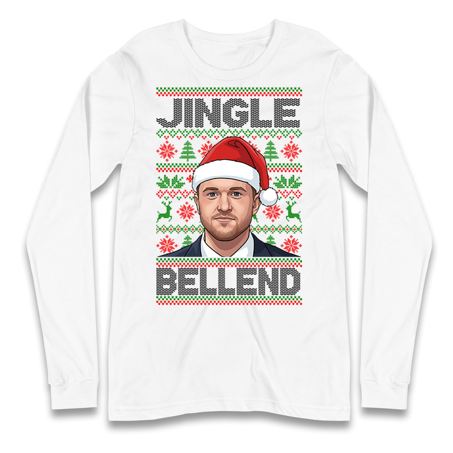 Tommy Robinson Jingle Bell Longsleeve T Shirt