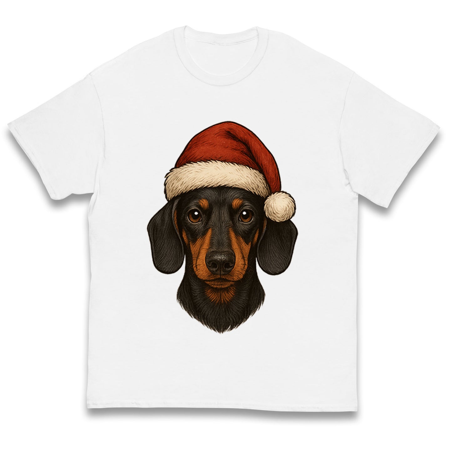 Dachshund Christmas Kids T Shirt