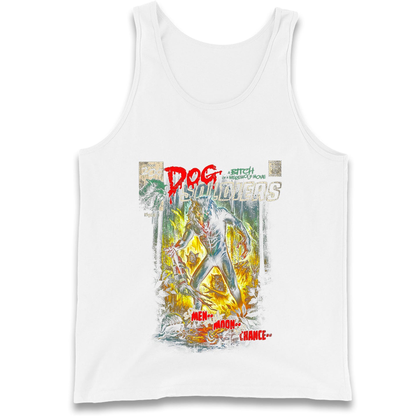 Dog Soldiers A Bitch Of A Werewolf Tank Top