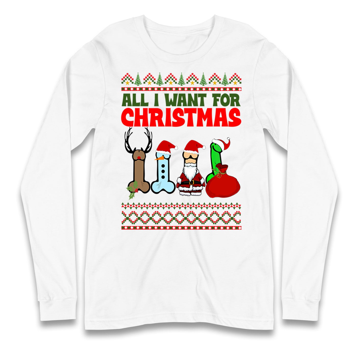 All I Want For Christmas Funny T Shirt