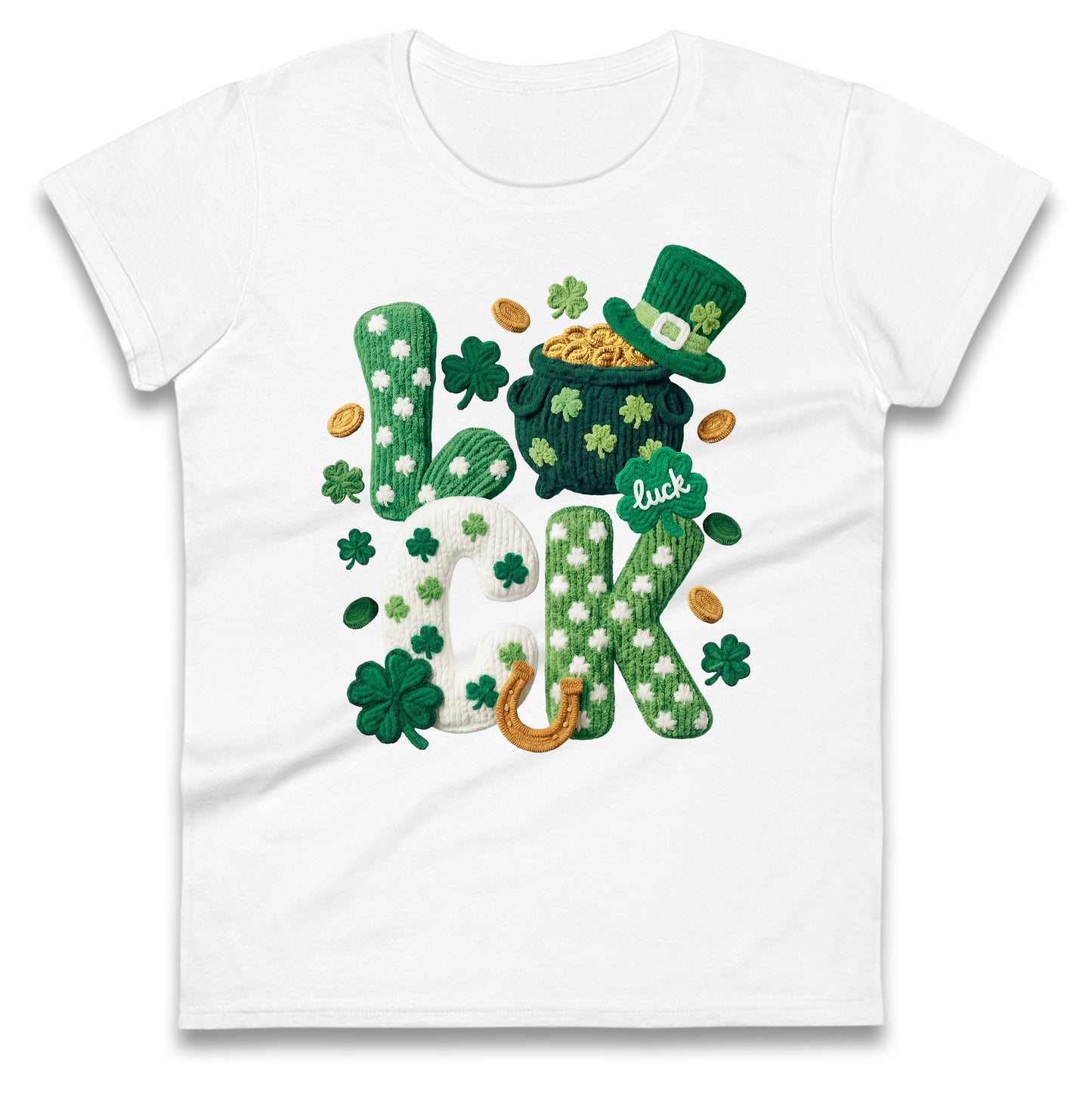 Pot Of Gold Ladies T Shirt