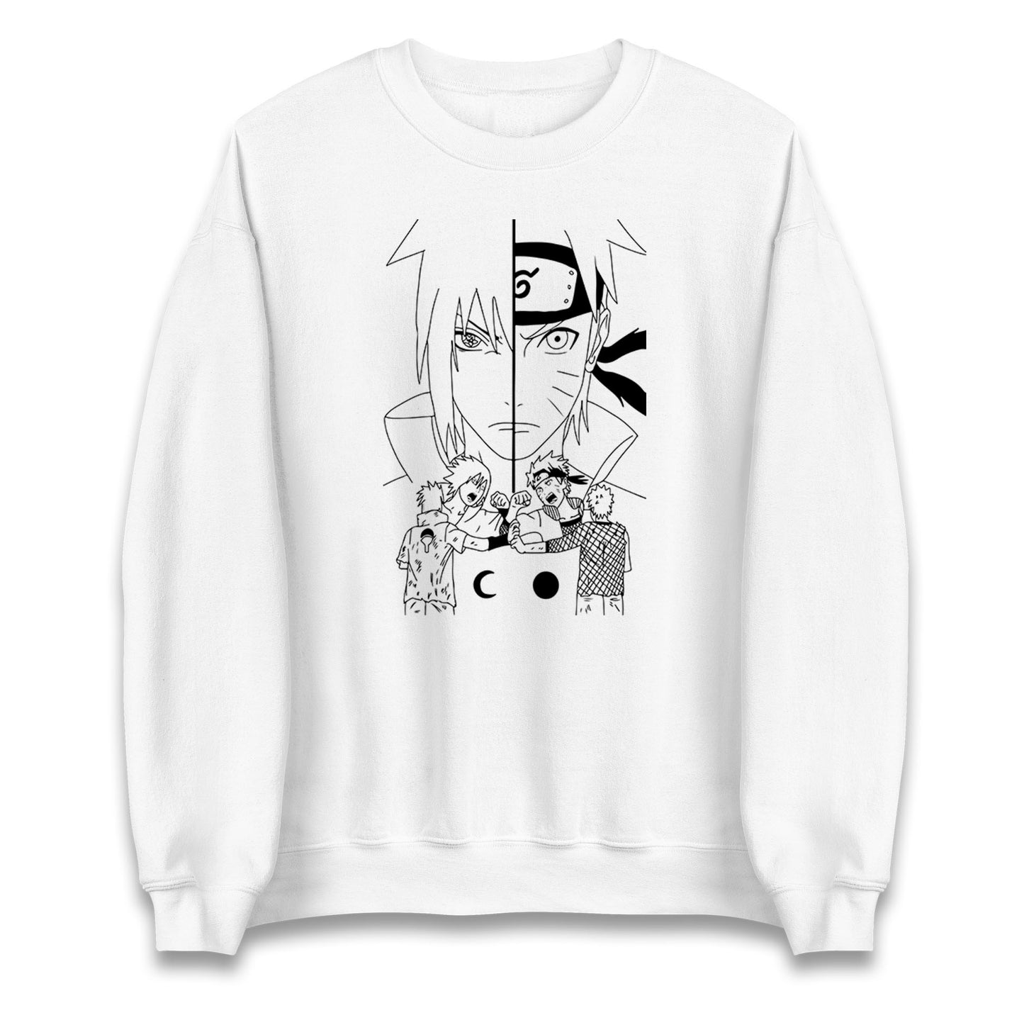 Naruto And Sasuke Fight Sweatshirt