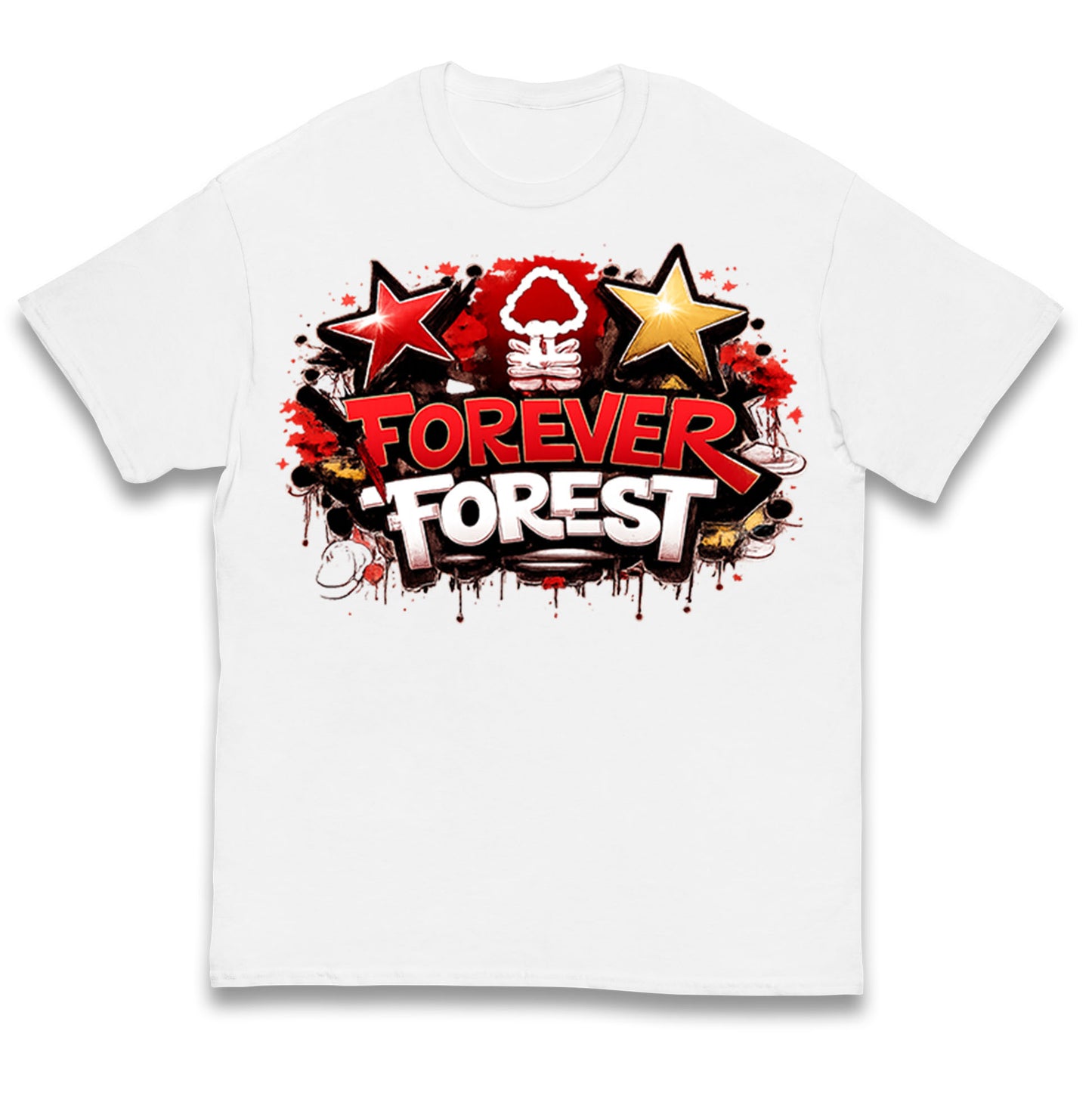 Forever Forest Football Kids T Shirt