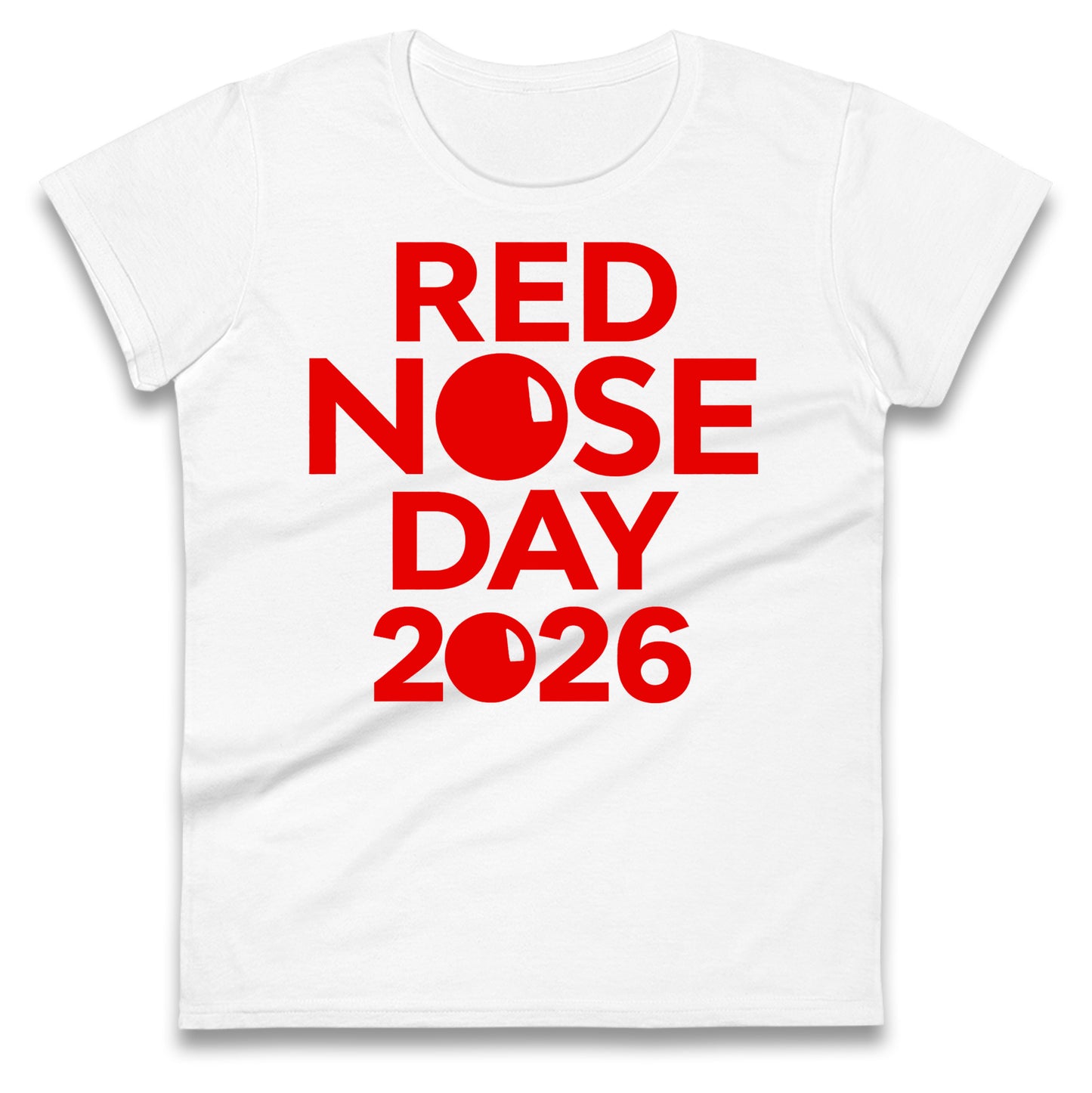 Red Nose Day 2026 Ladies T Shirt