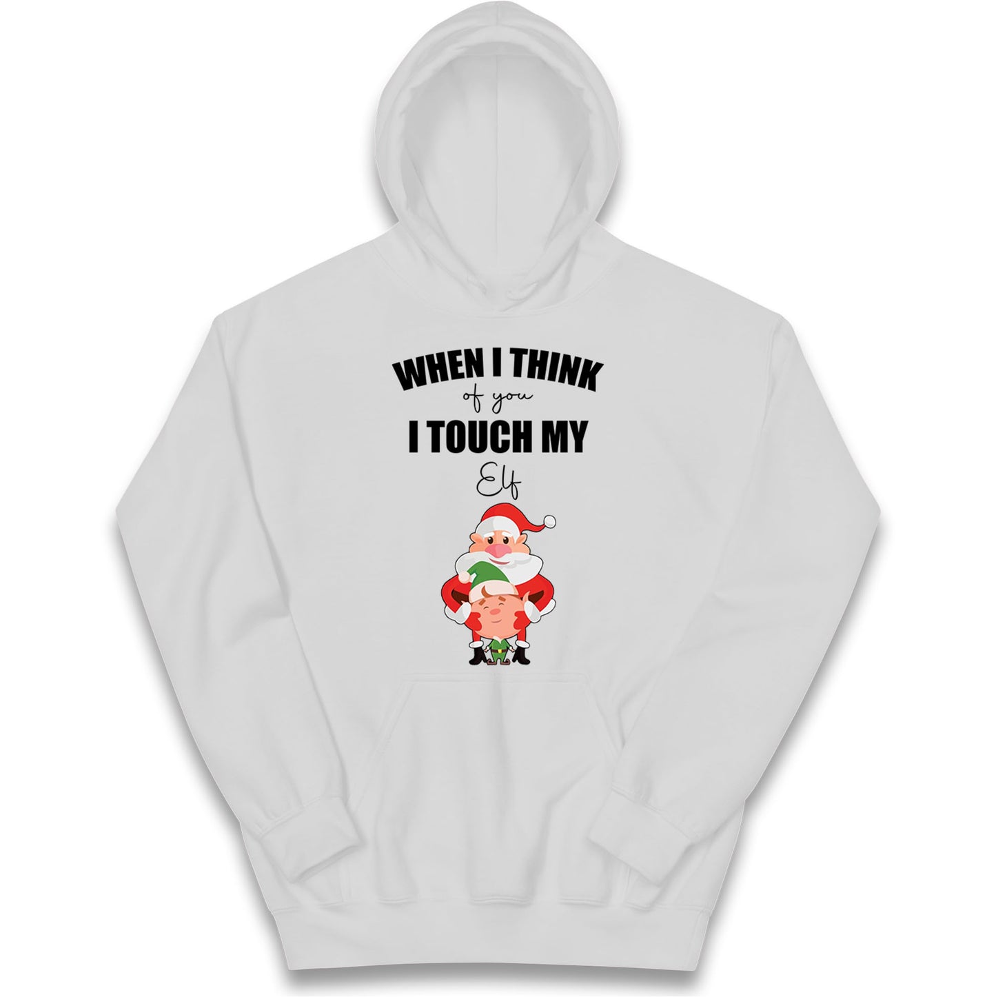 Santa Elf Christmas Kids Hoodie
