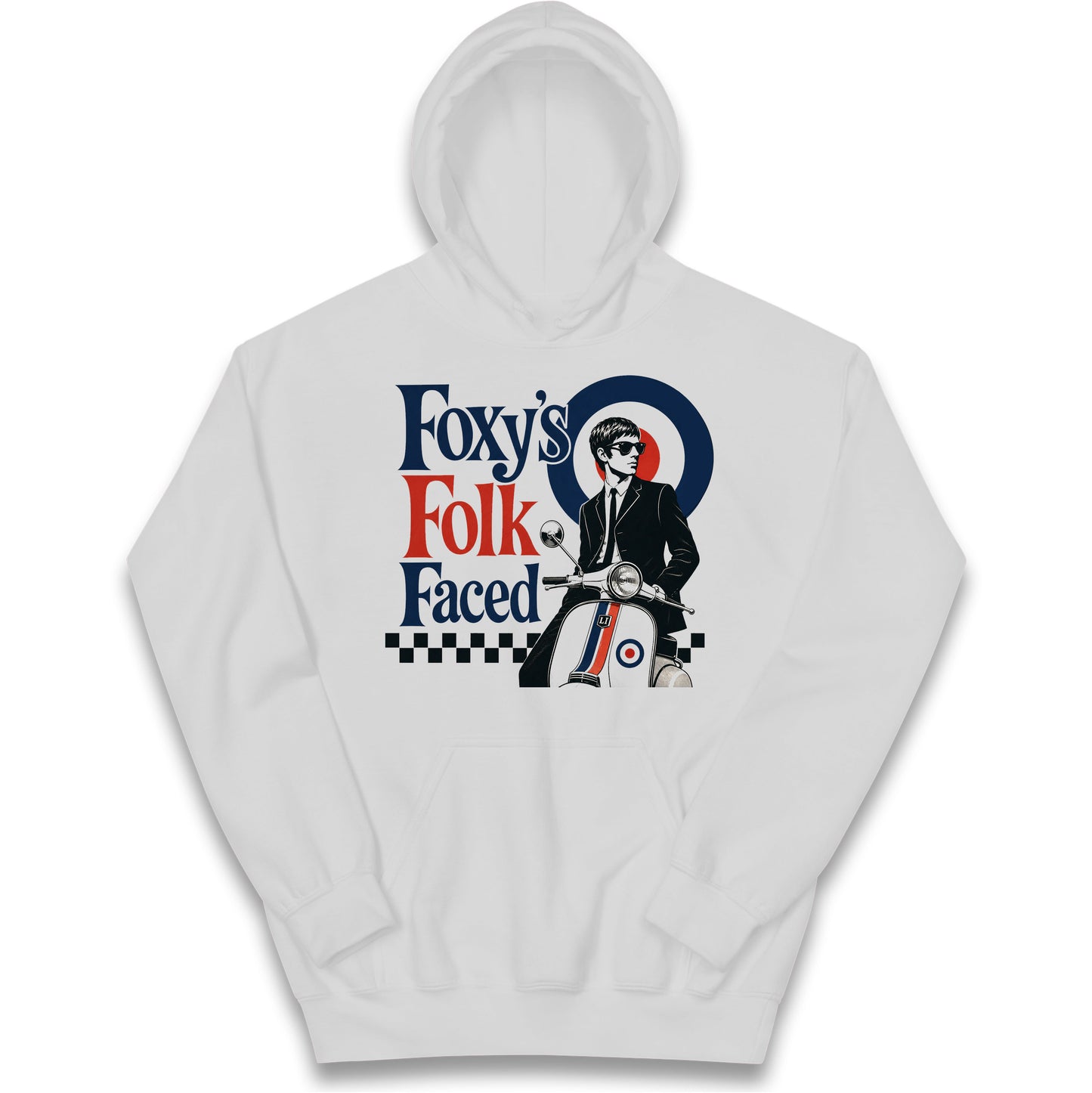 Ocean Colour Scene Foxy's Folk Faced Kids Hoodie