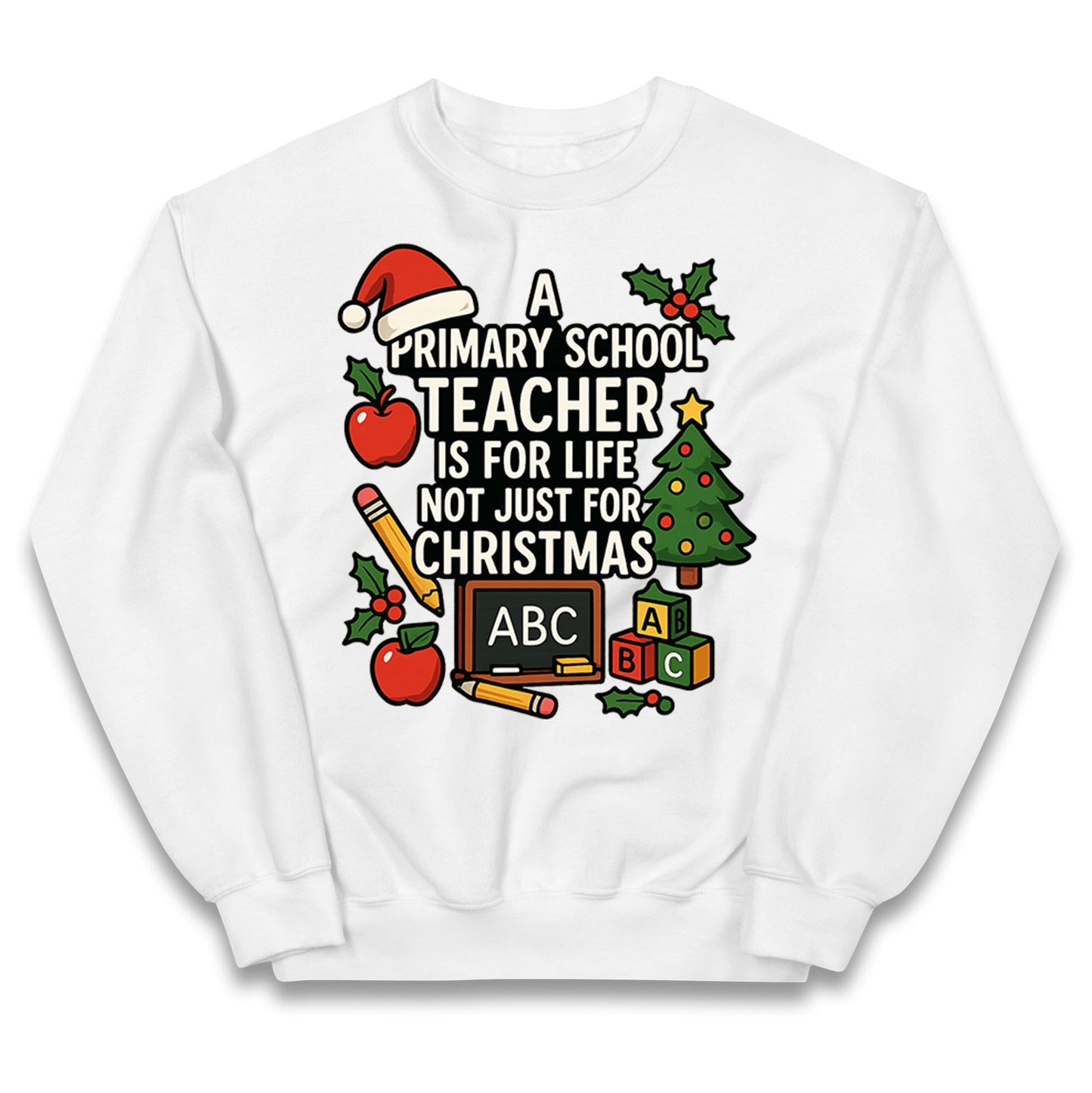 Primary School Teacher Christmas Kids Jumper