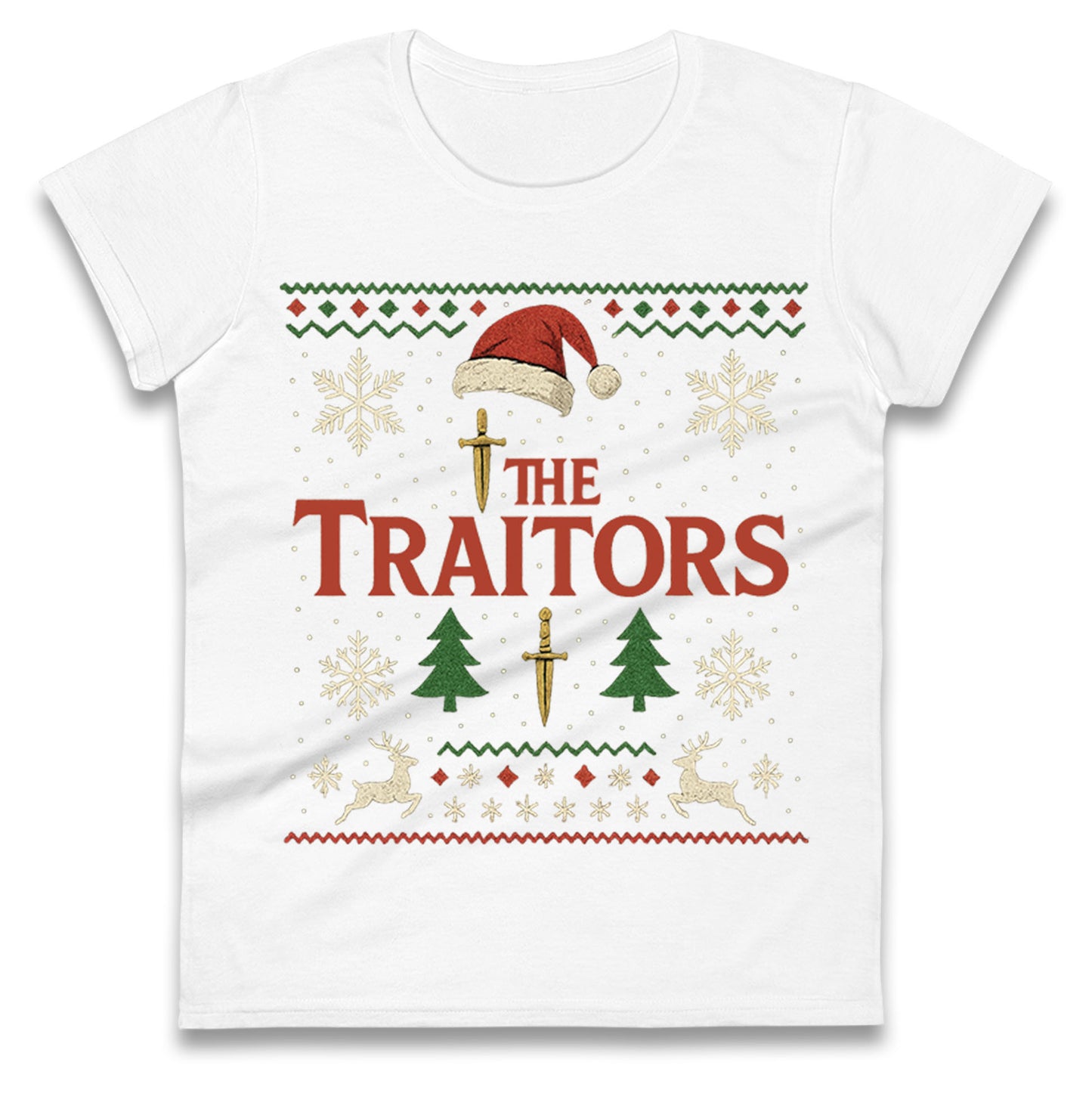 The Traitors Christmas Ladies T Shirt