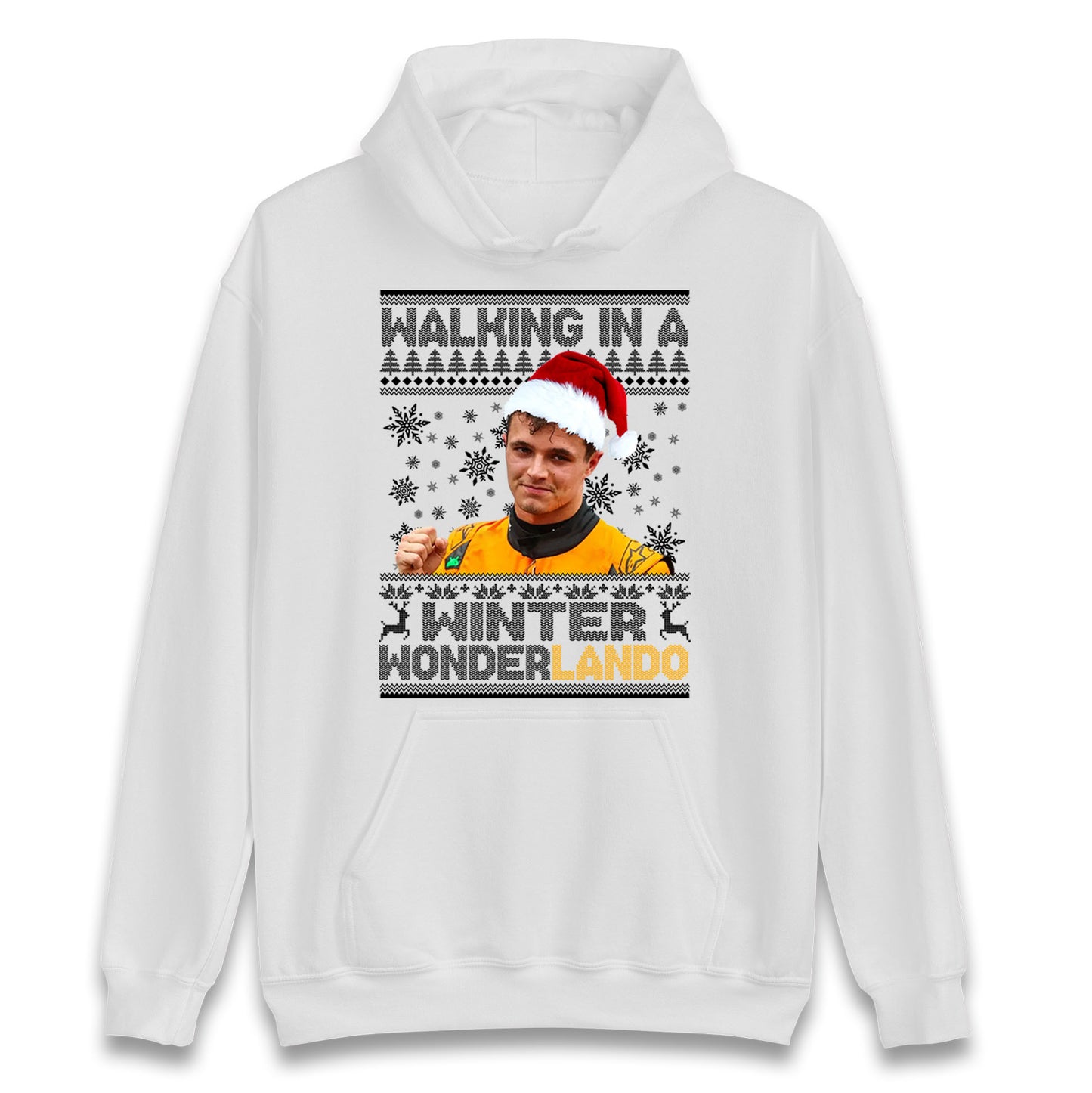 Lando Norris Christmas Hoodie