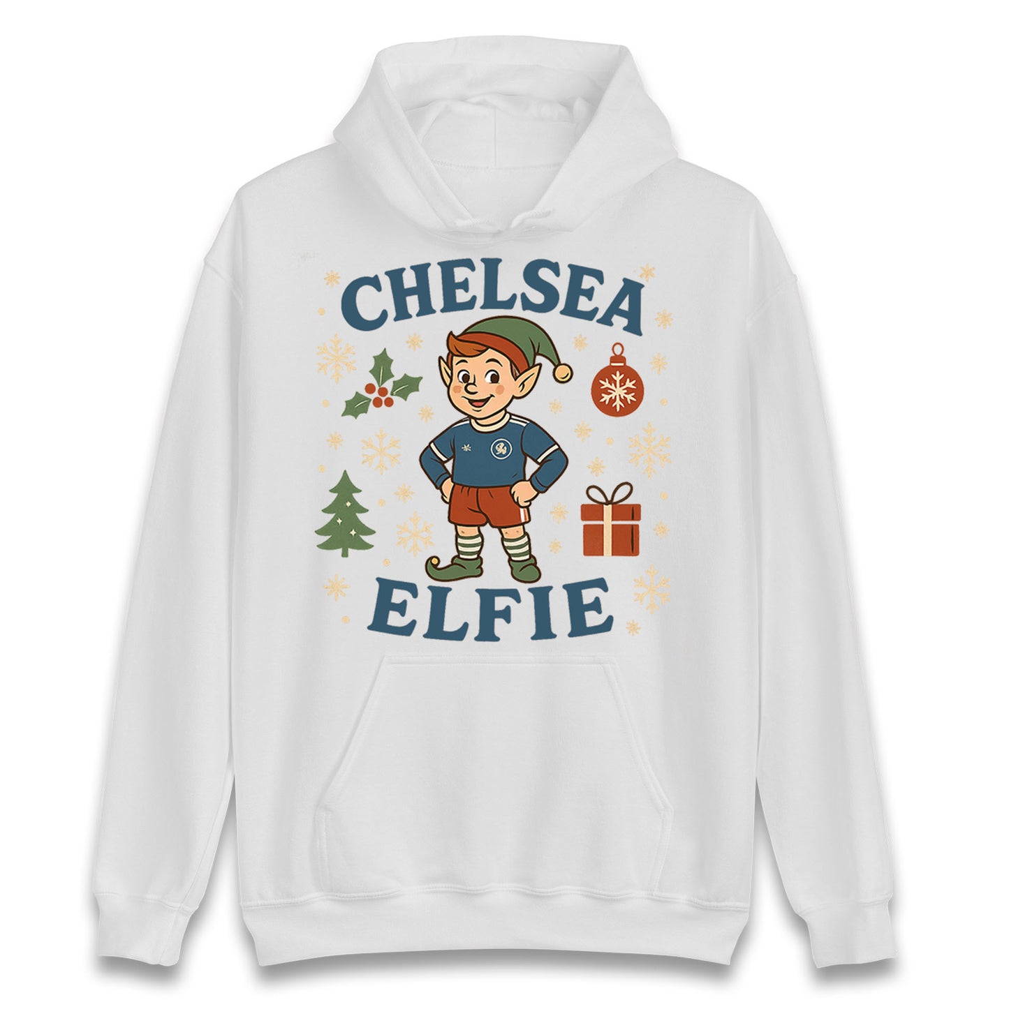 Chelsea FC Christmas Hoodie