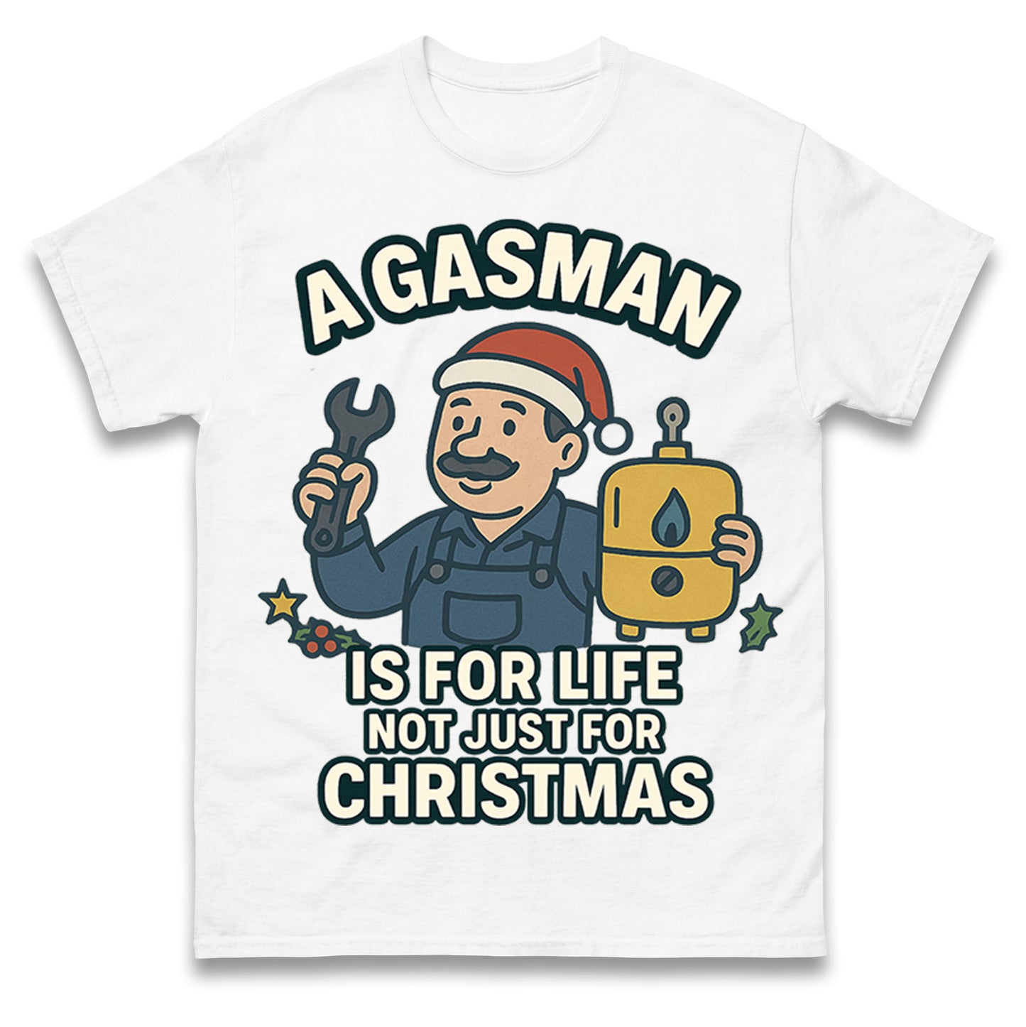 Gasman Christmas T Shirt