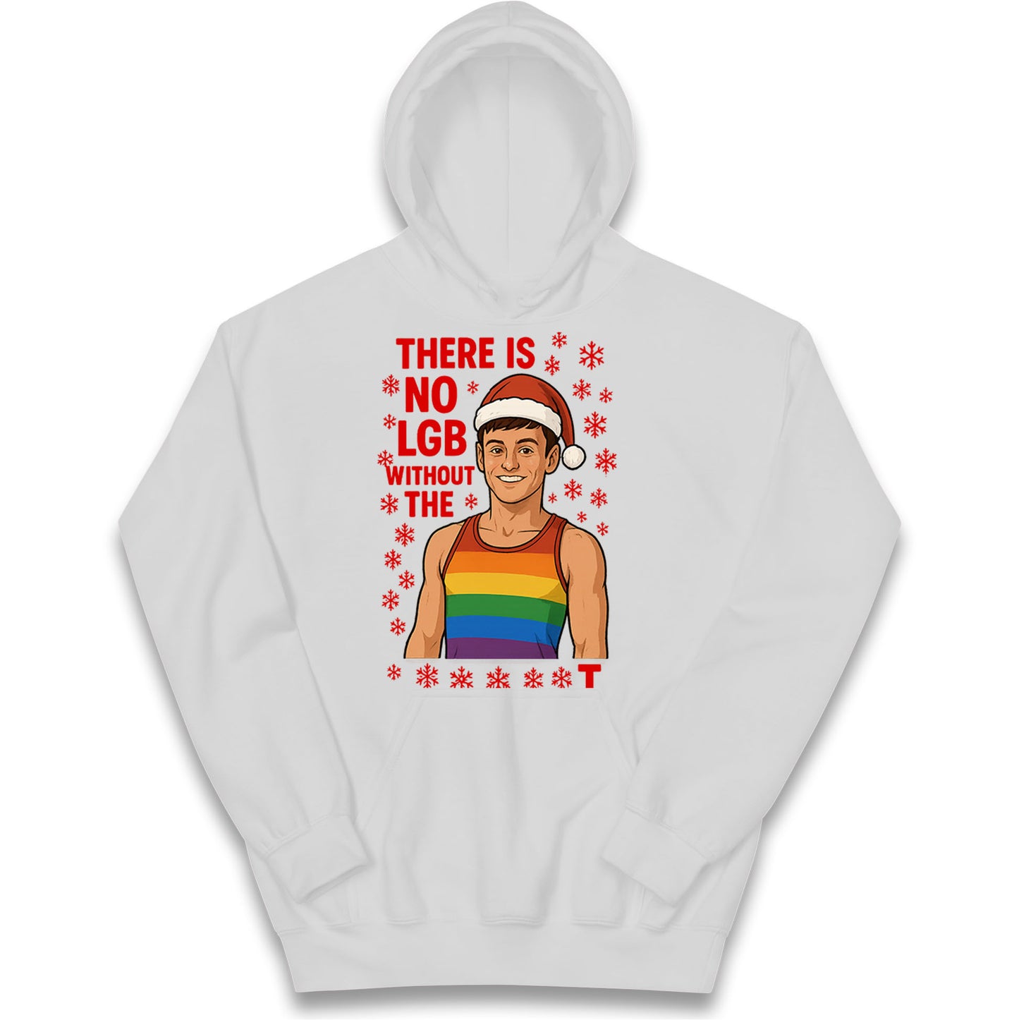 Tom Daley Christmas Kids Hoodie