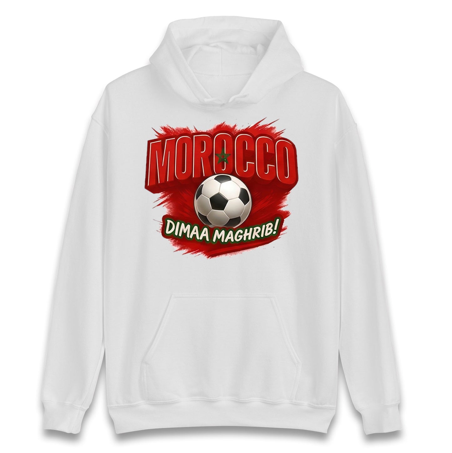 Morocco Retro World Cup Hoodie