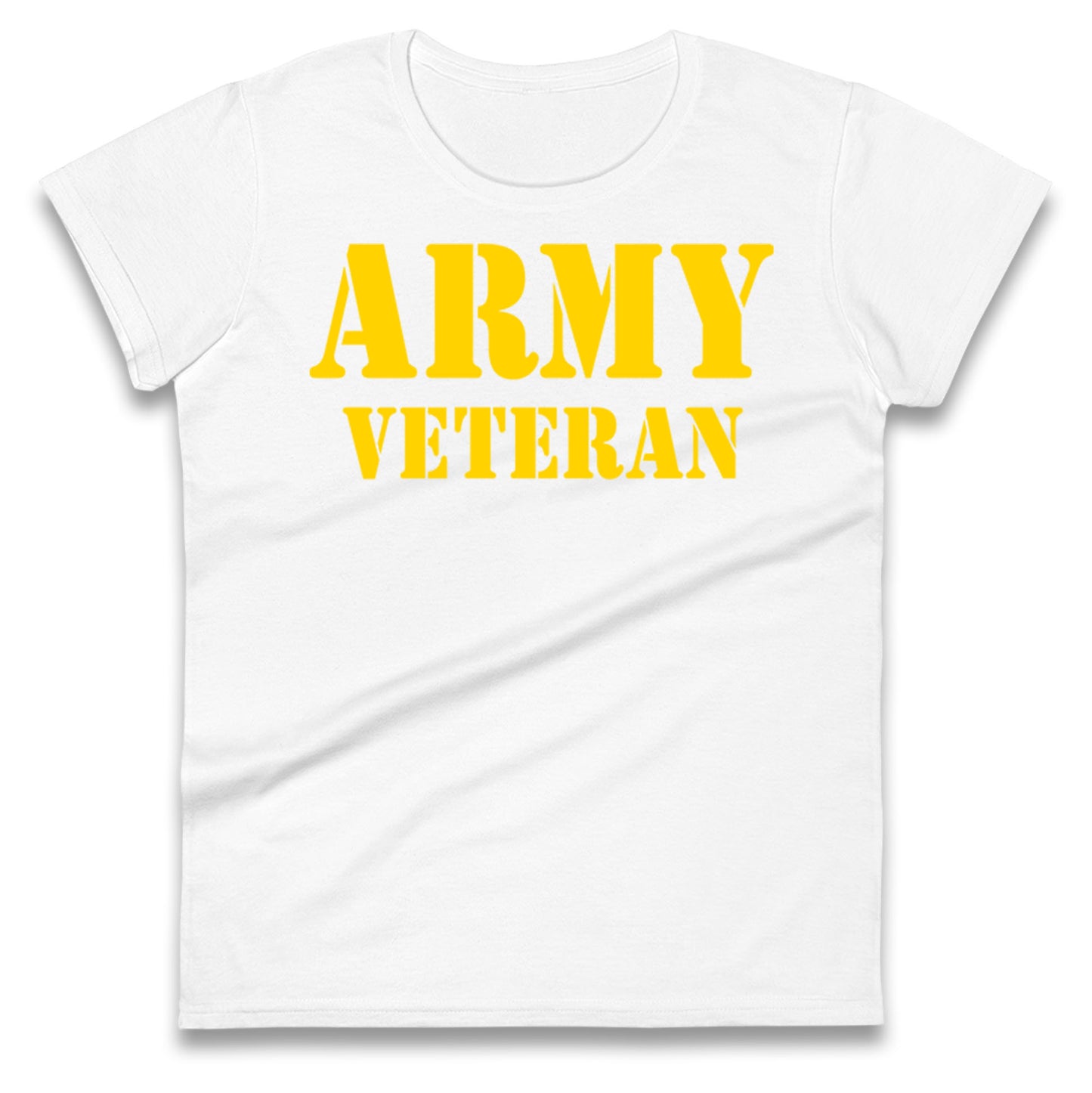Army Veteran Ladies T Shirt