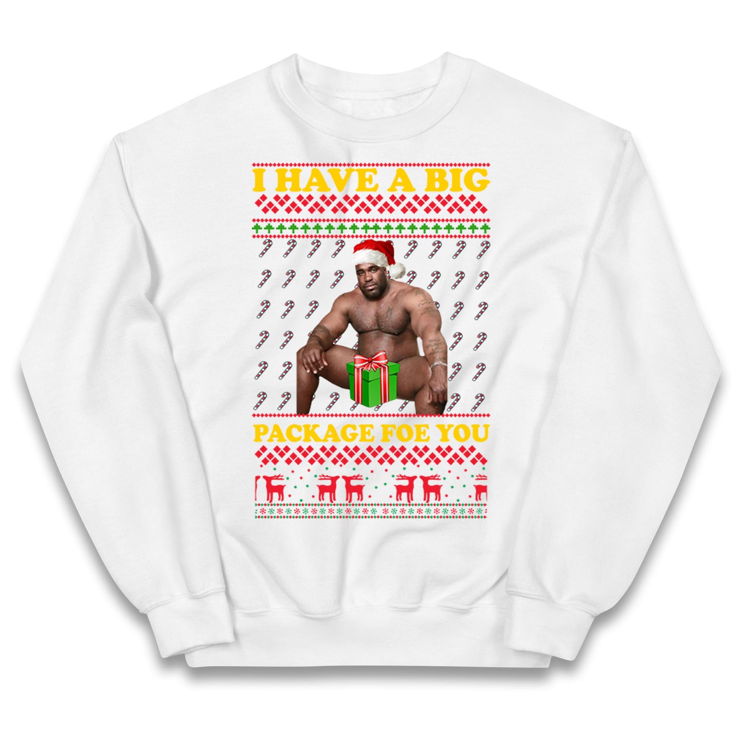 barry wood christmas jumper