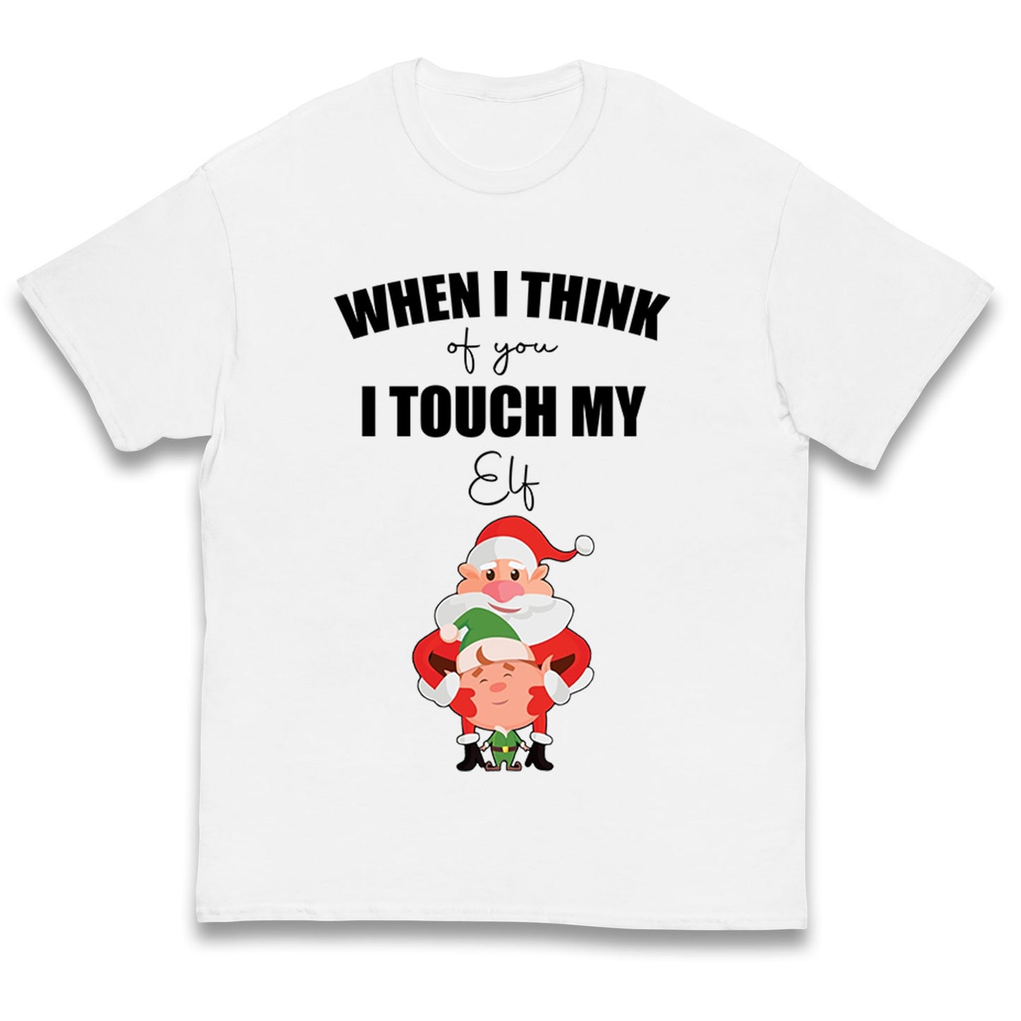 Santa Elf Christmas Kids T Shirt