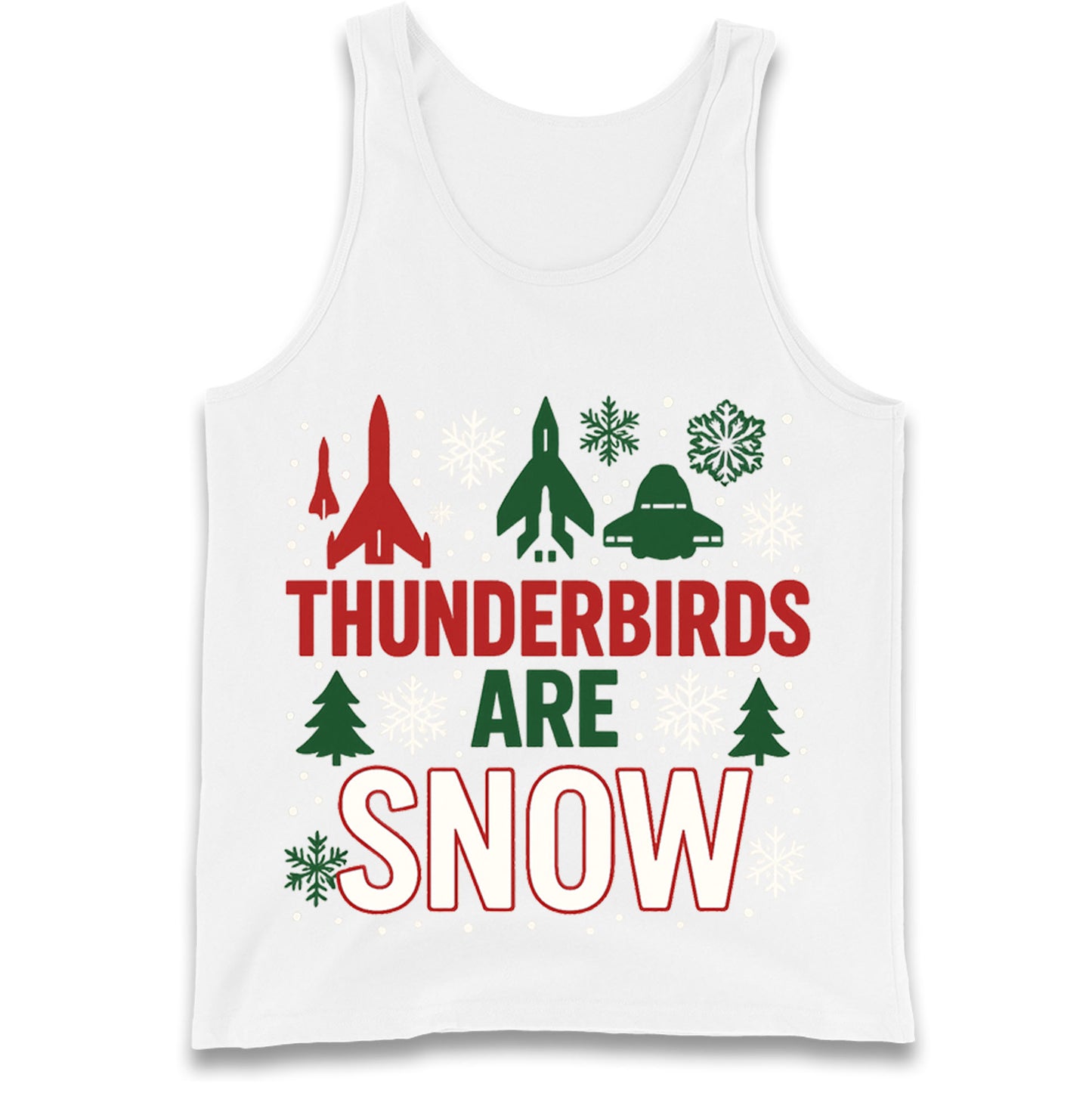 Thunderbirds Christmas Tank Top