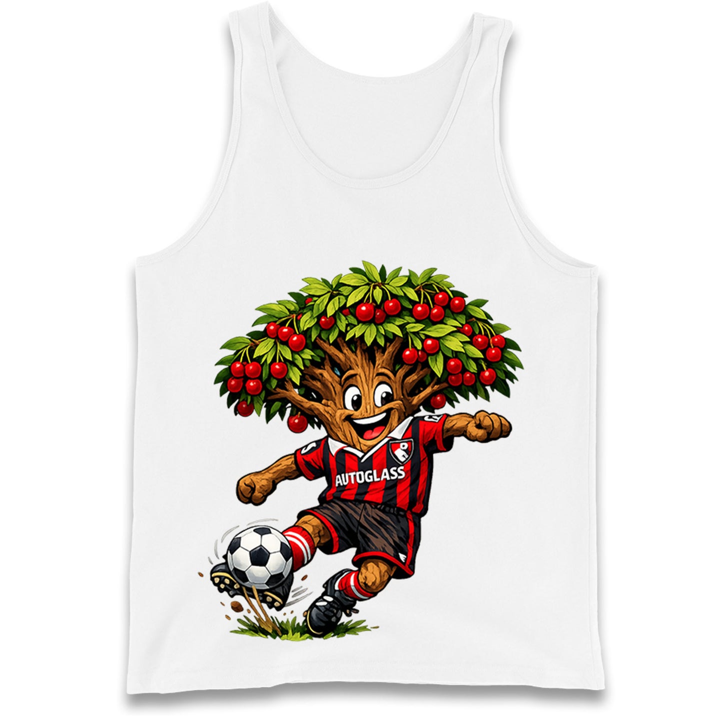 Retro AFC Bournemouth Football Tank Top