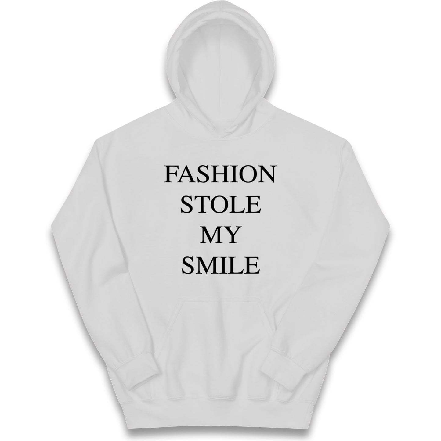Fashion Stole My Smile Kids Hoodie