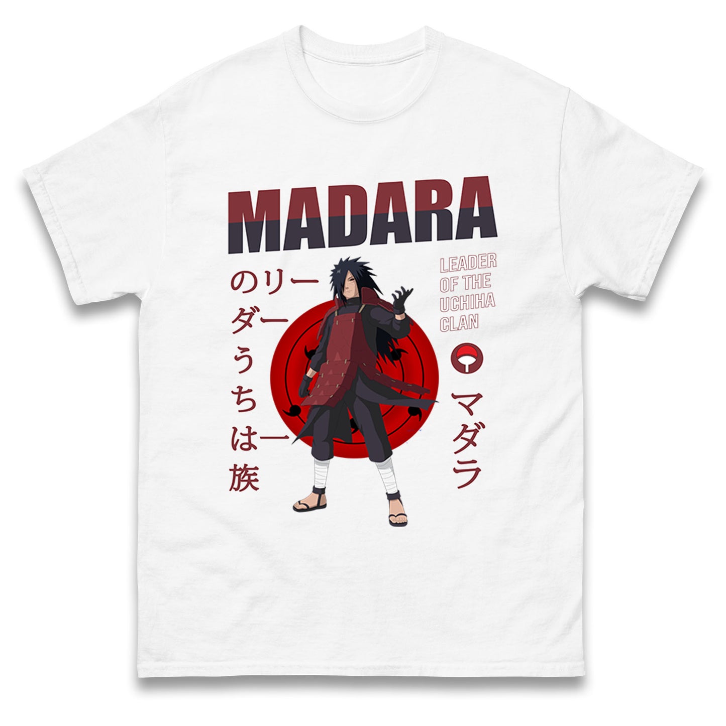 naruto shippuden madara uchiha t shirt