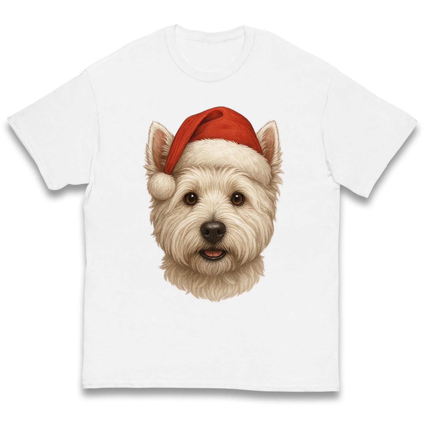 West Highland White Terrier Christmas Kids T Shirt