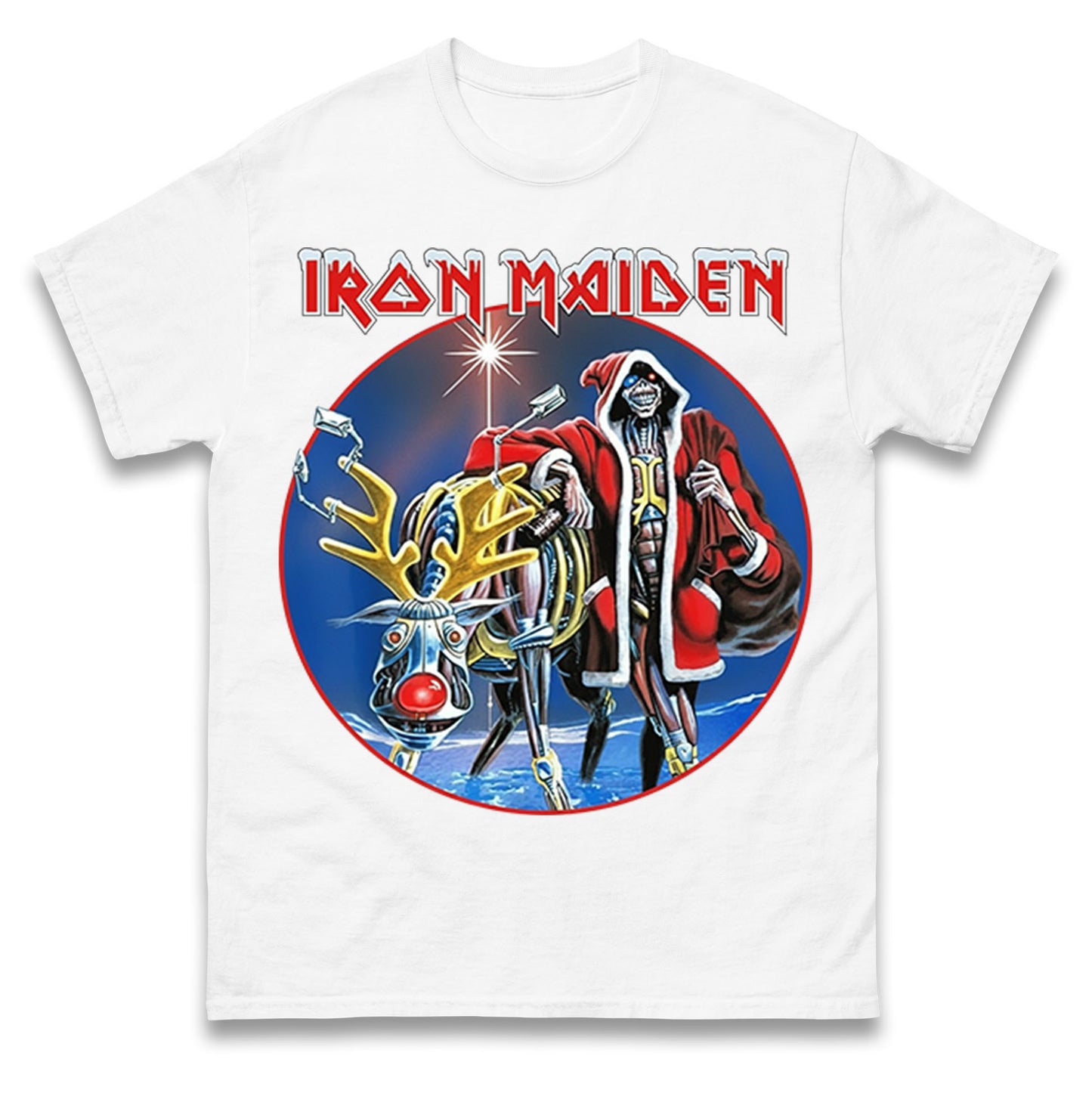 Iron Maiden Christmas T Shirt