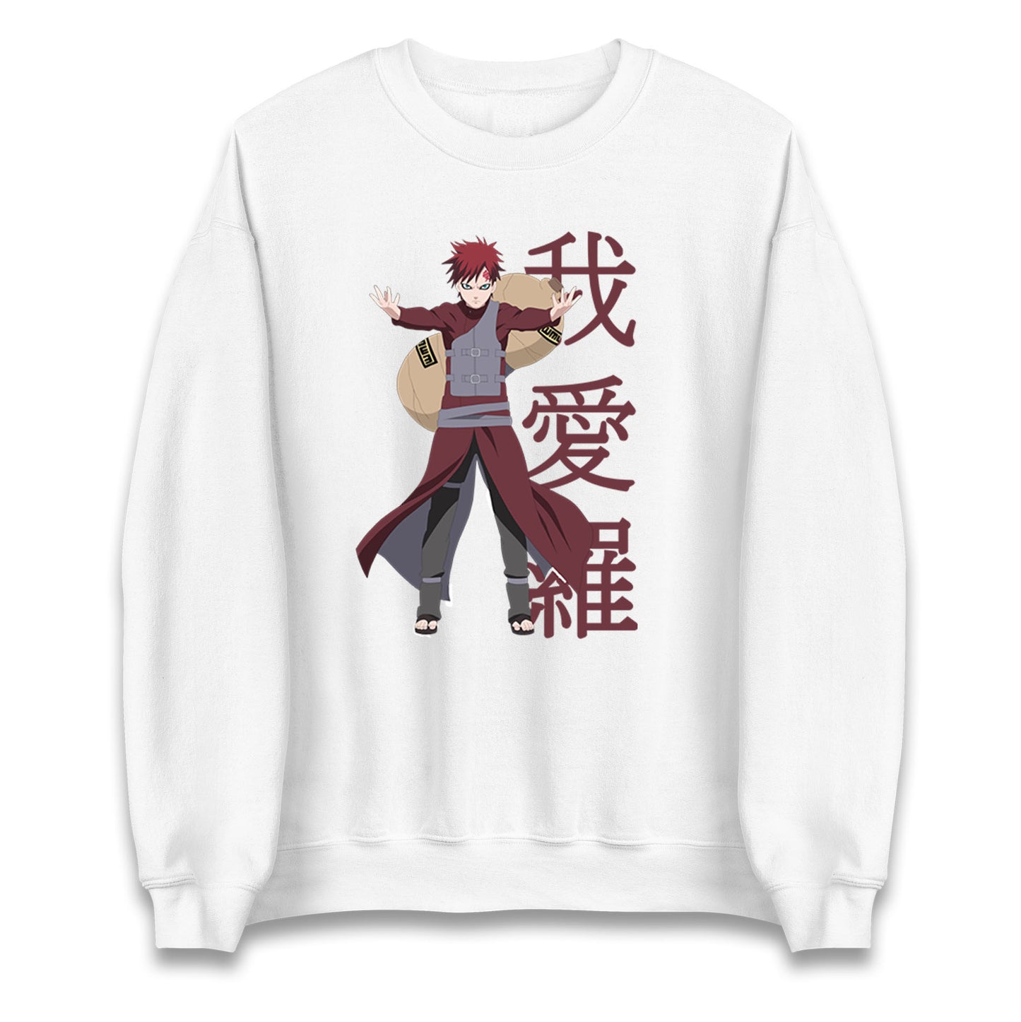 naruto shippuden gaara naruto sweatshirt
