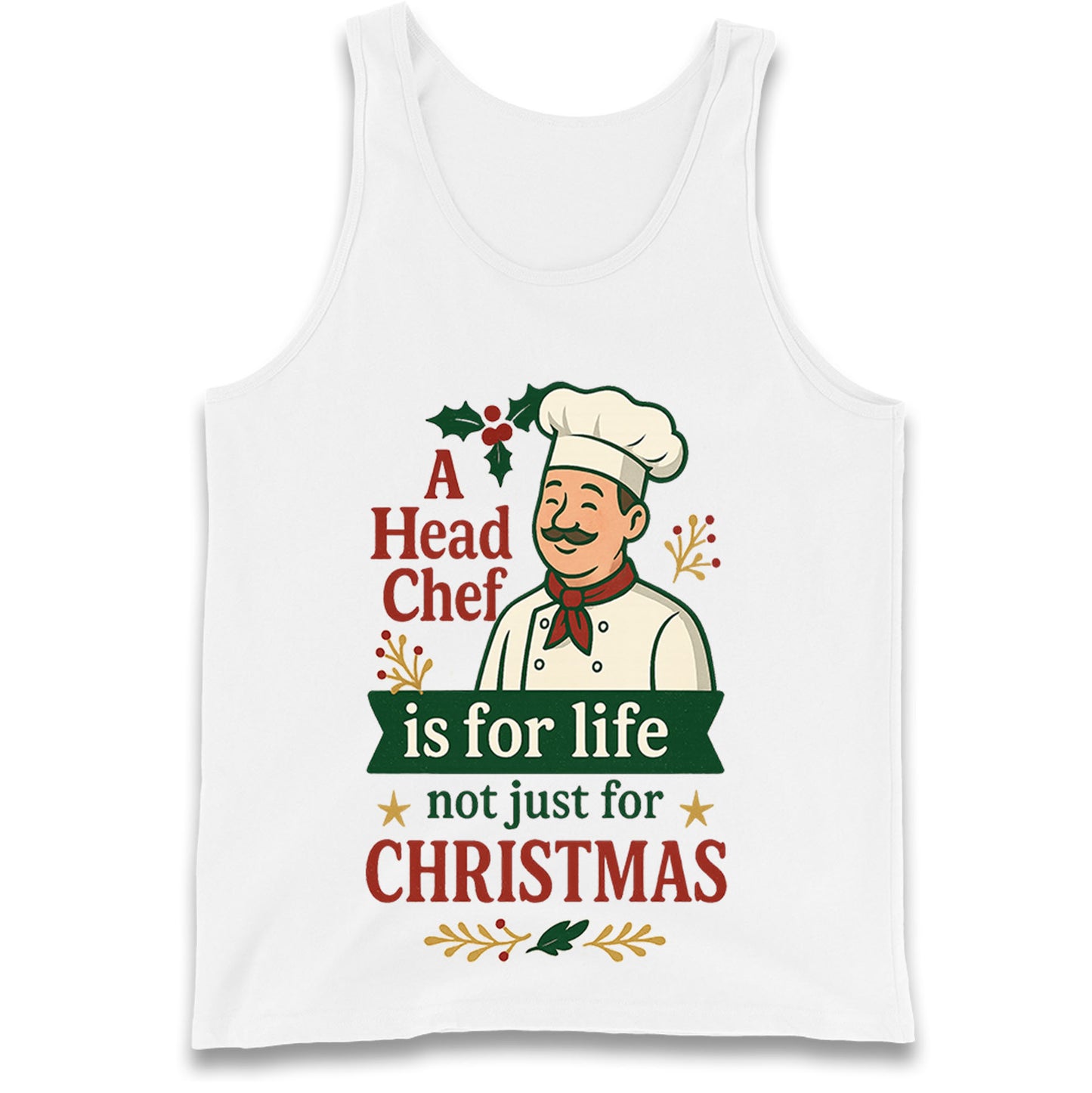 Head Chef Christmas Tank Top