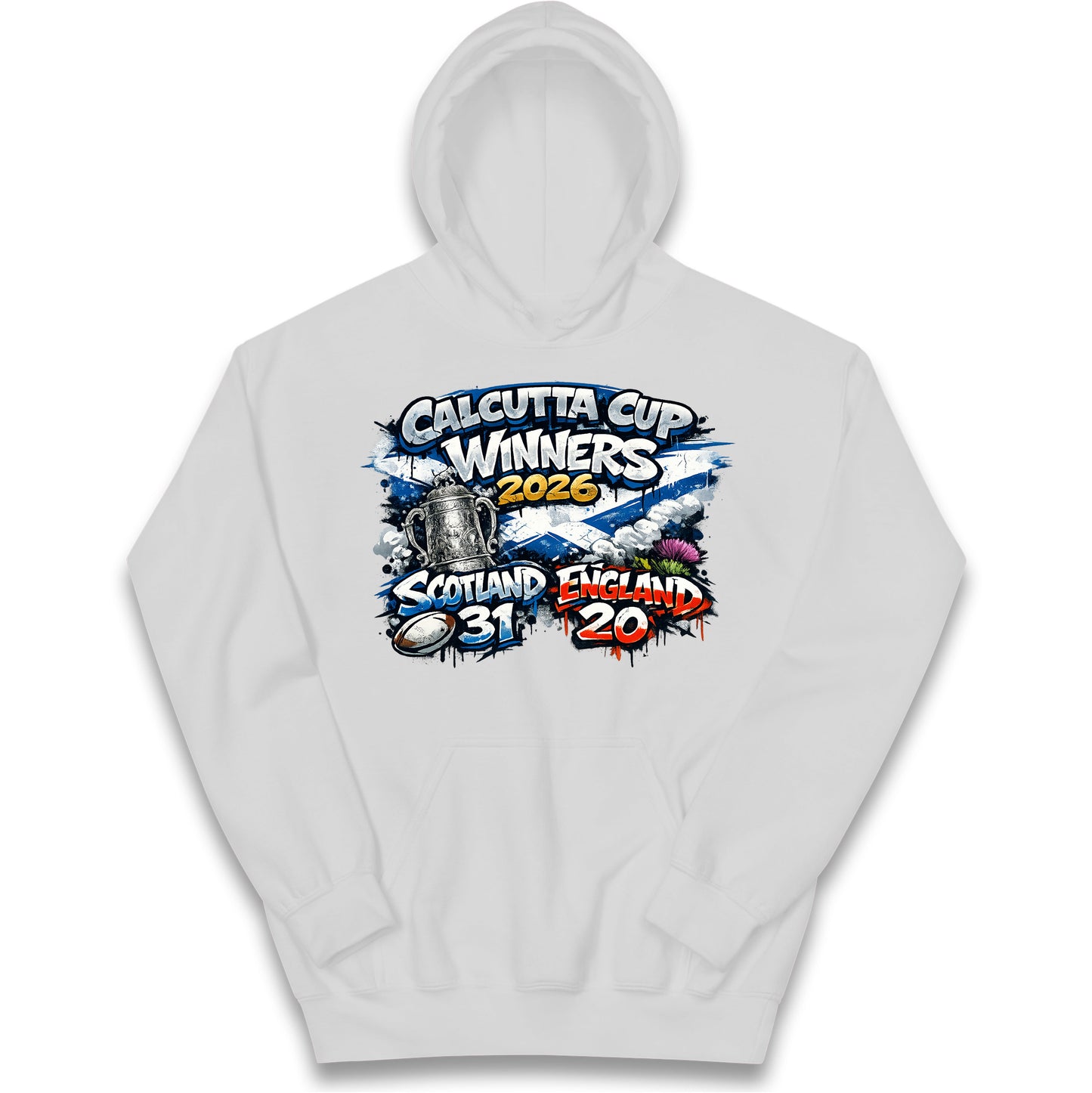 Scotland Calcutta Cup Winners 2026 Kids Hoodie