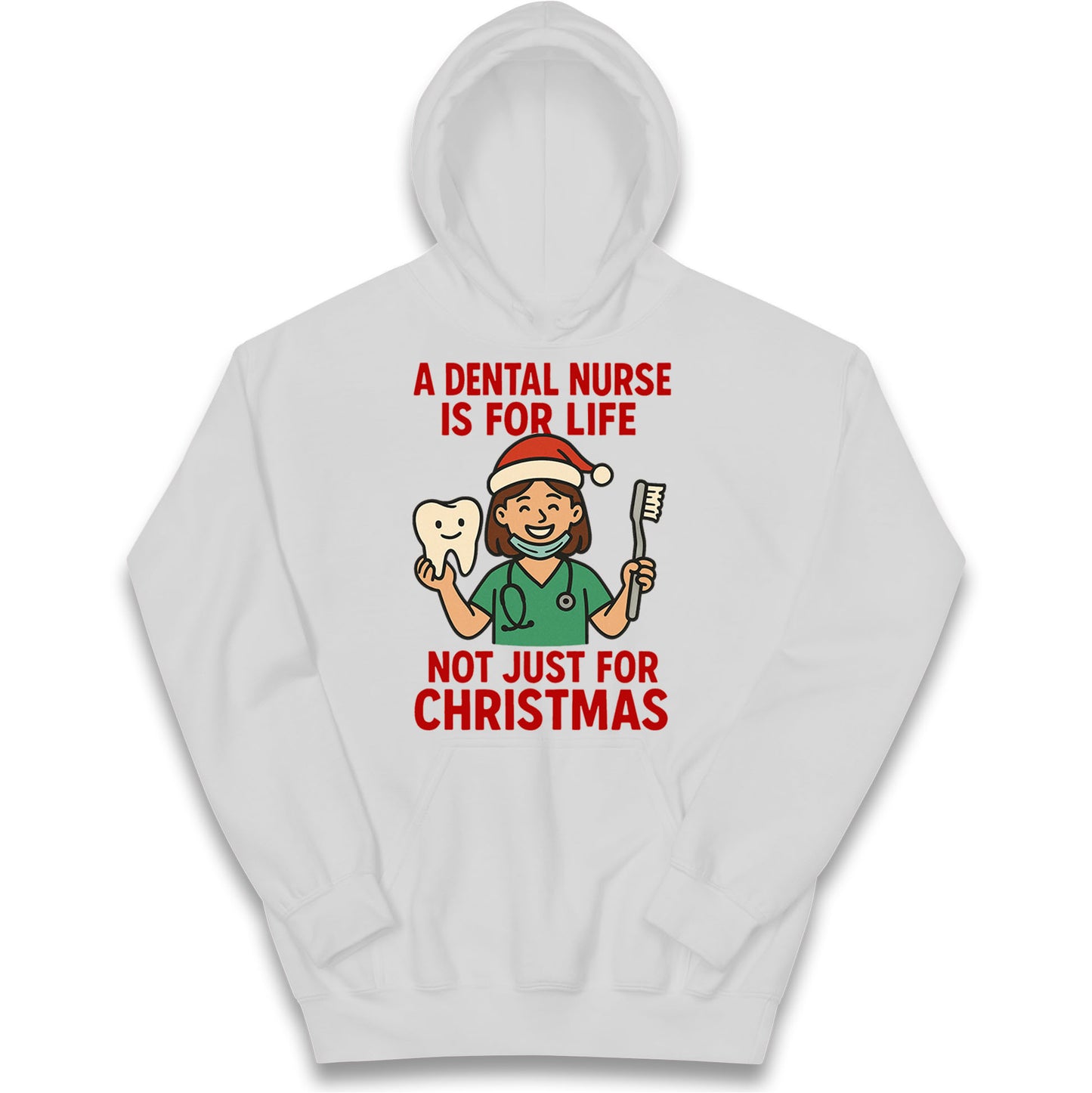 Dental Nurse Christmas Kids Hoodie