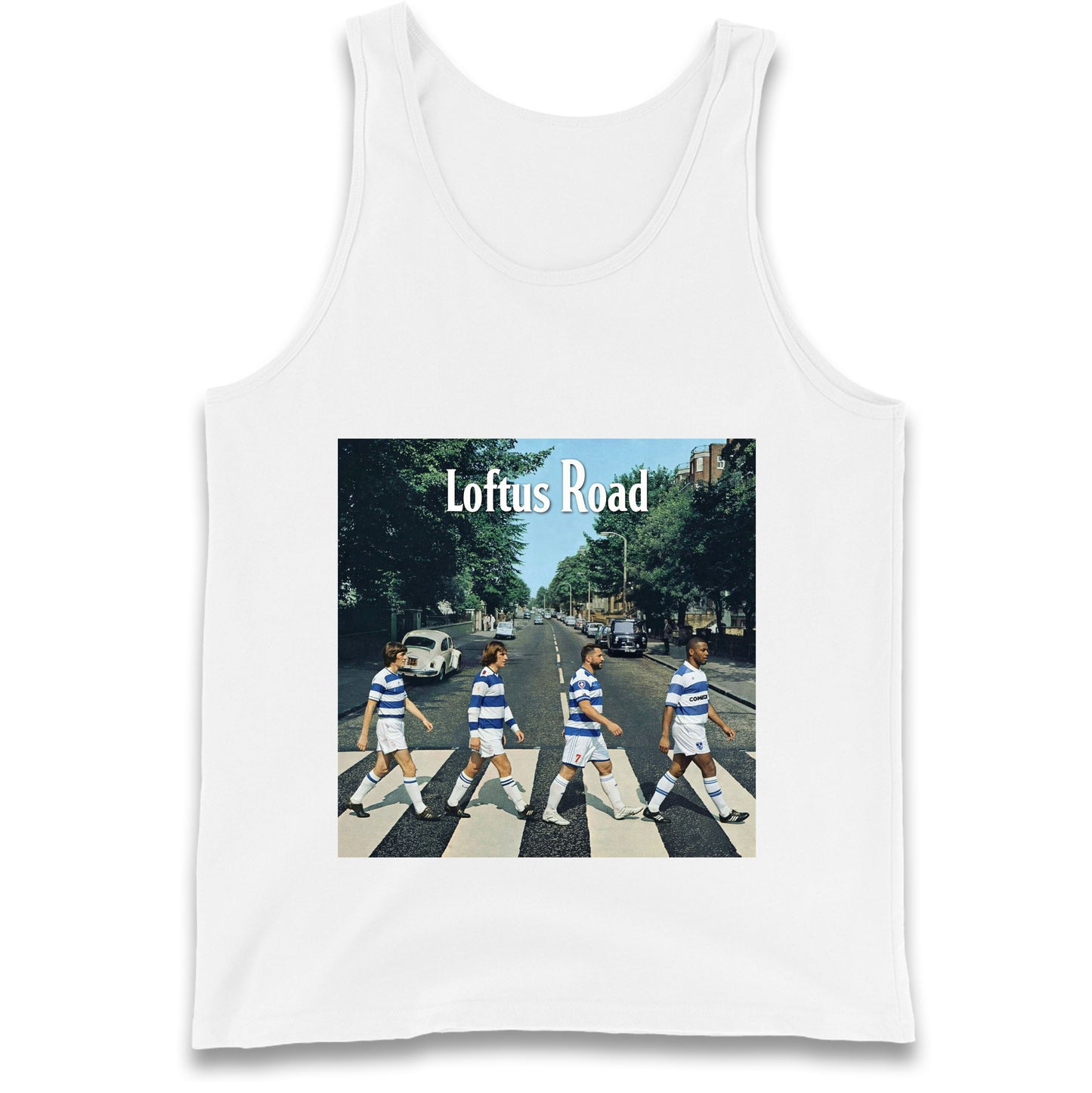 QPR Loftus Road The Beatles Parody Tank Top