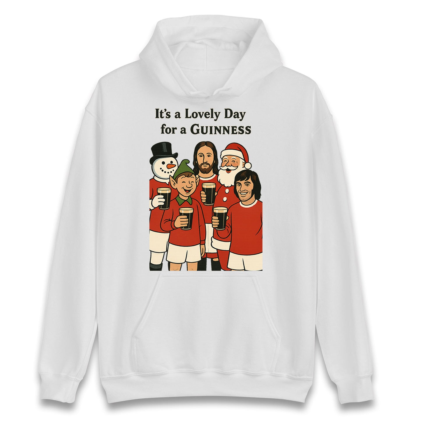 Man United Christmas Hoodie
