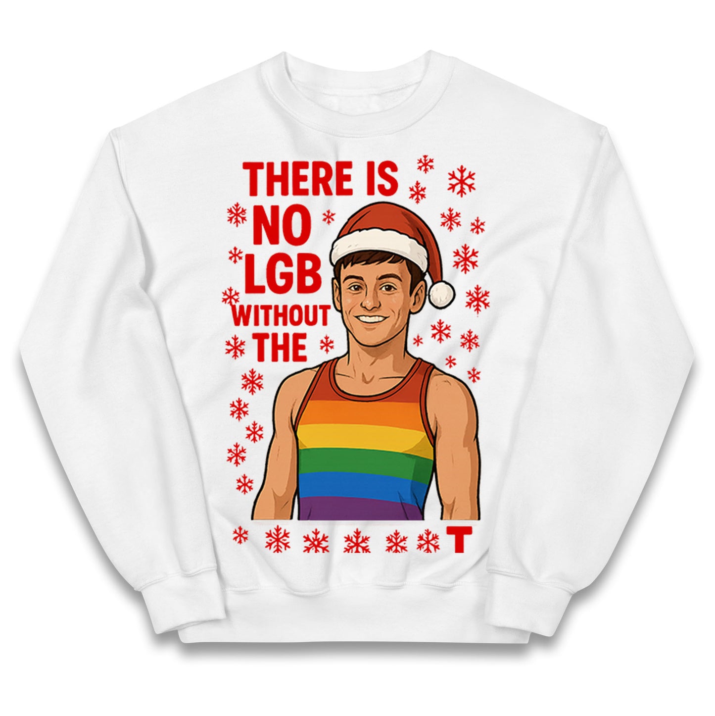 Tom Daley Christmas Kids Jumper