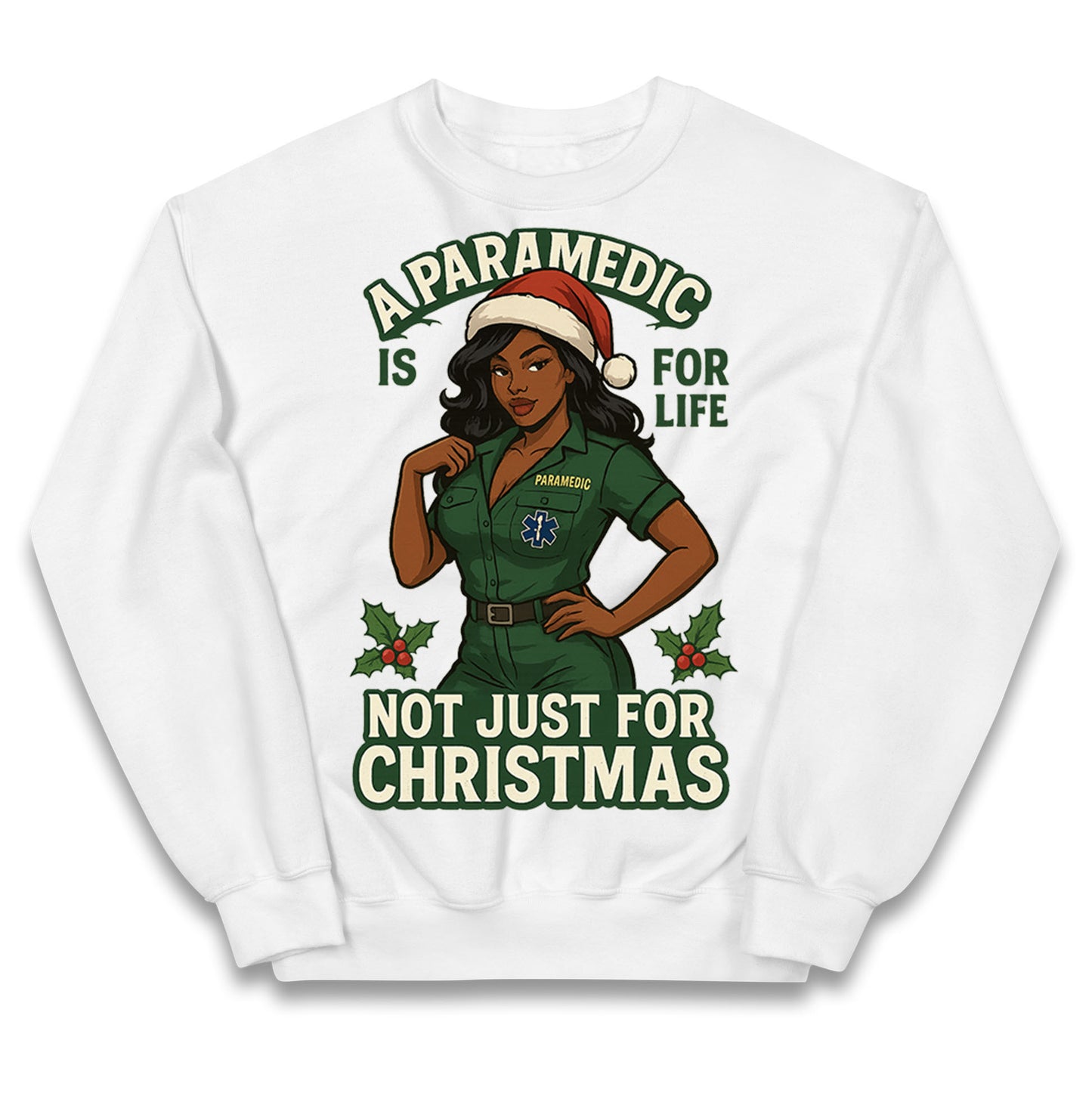 Paramedic Christmas Kids Jumper