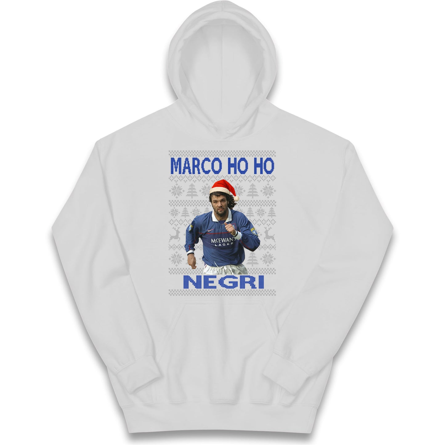 Rangers FC Christmas Kids Hoodie