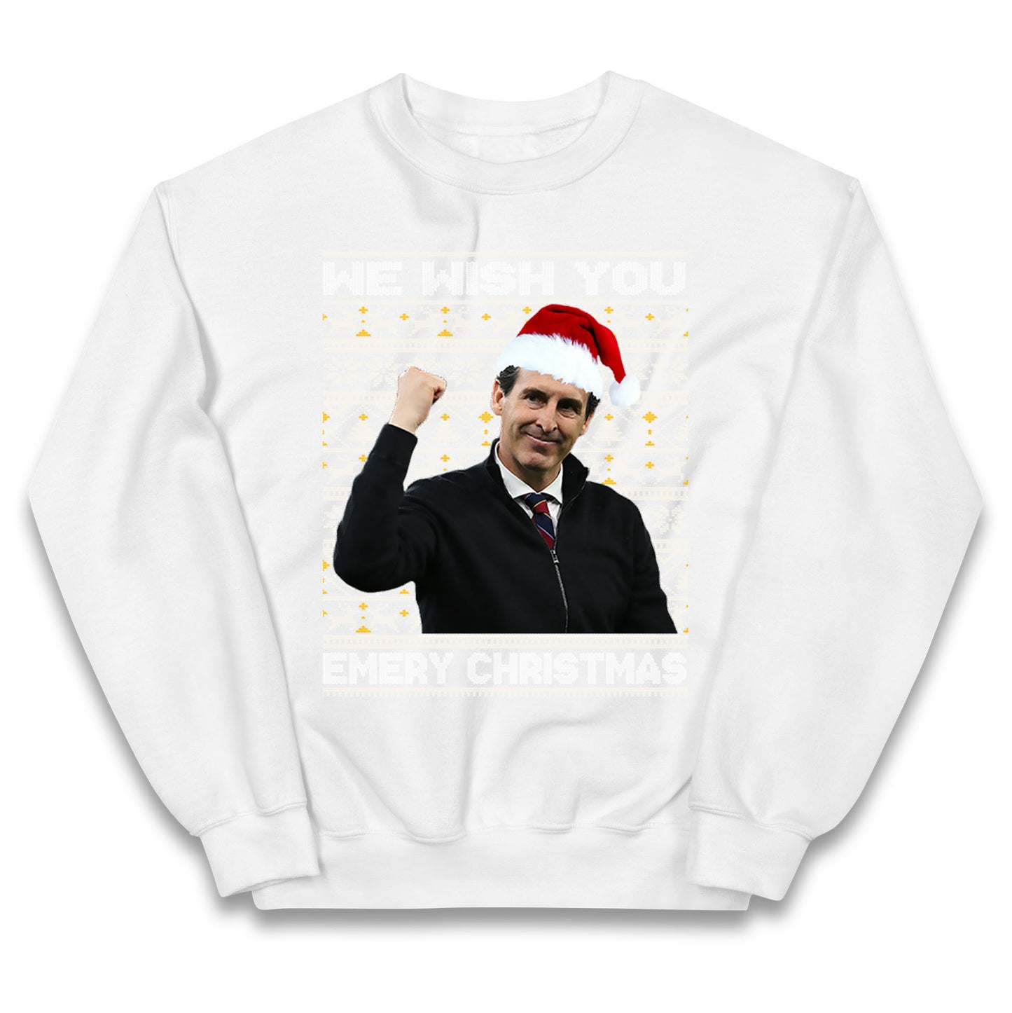 unai emery christmas jumper